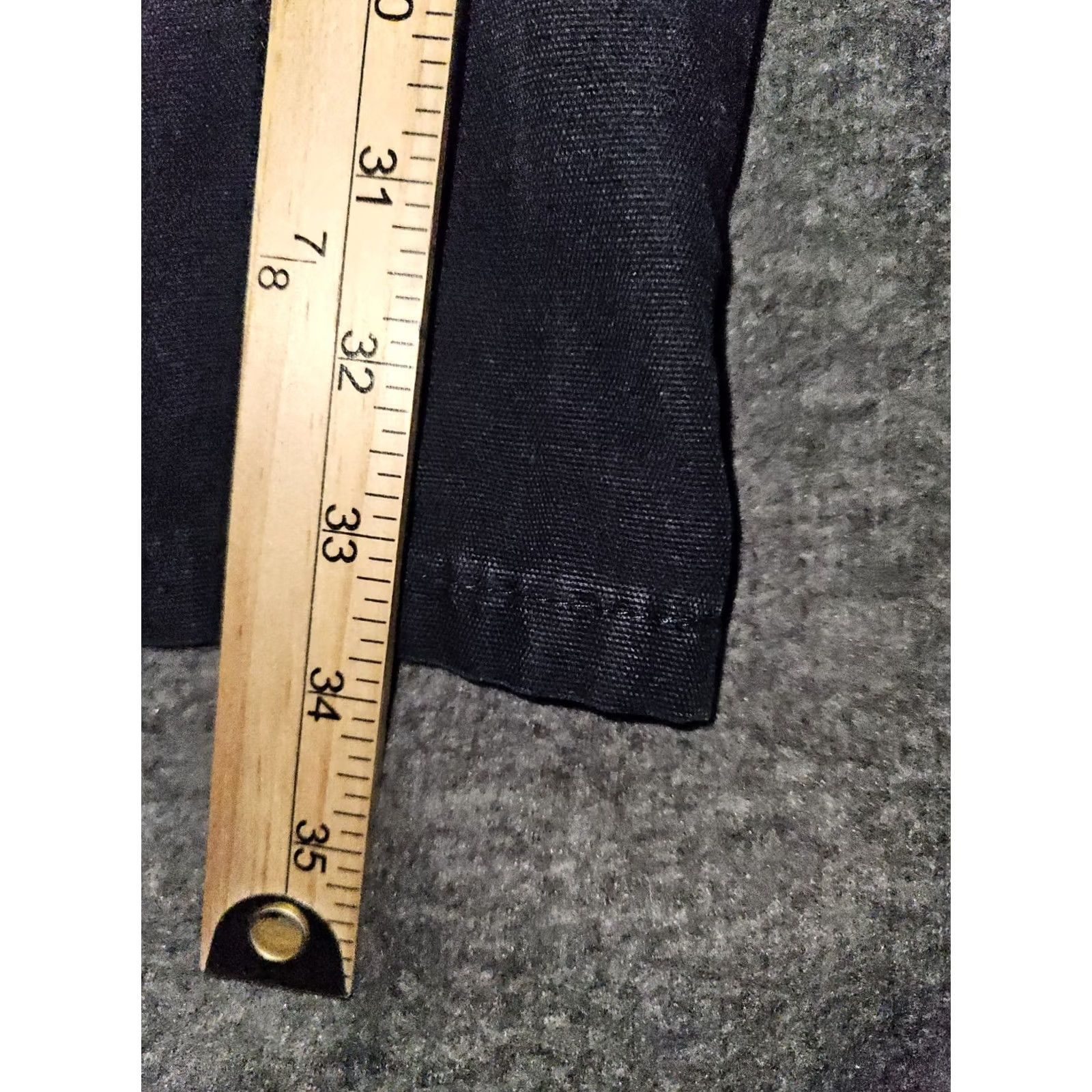 Wrangler Wangler Workwear Pants Mens 38x36 Navy Blue Mid Rise Straight Cargo Workwear Size US 38 / EU 54 - 5 Thumbnail