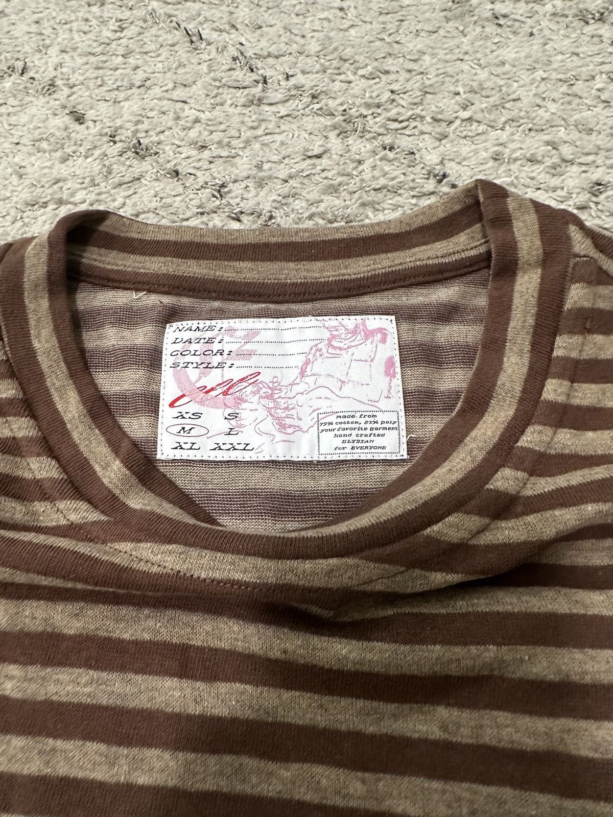 Other Brown Striped Long Sleeve Size US M / EU 48-50 / 2 - 2 Thumbnail