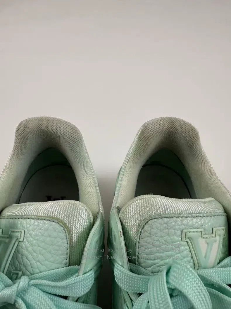 Louis Vuitton Louis Vuitton Trainer macaron mint green board shoes Size US 6.5 / EU 39-40 - 2 Thumbnail