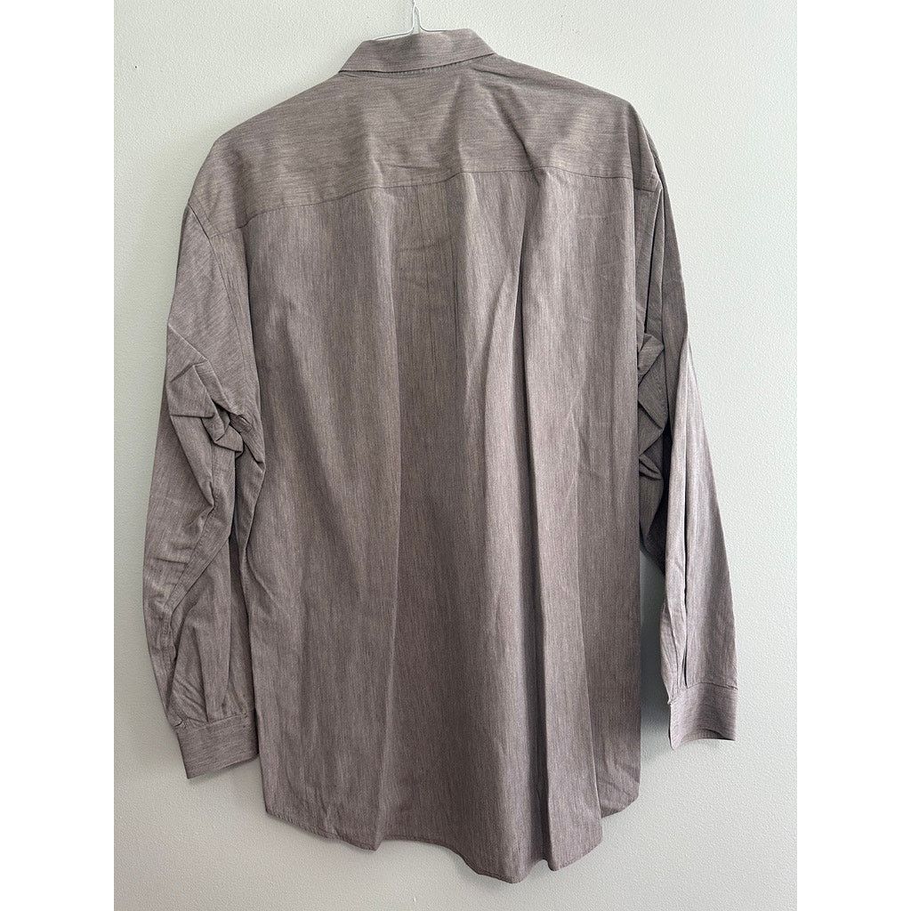 Ermenegildo Zegna Ermenegildo Zegna gray button down size 16 Size US L / EU 52-54 / 3 - 3 Thumbnail