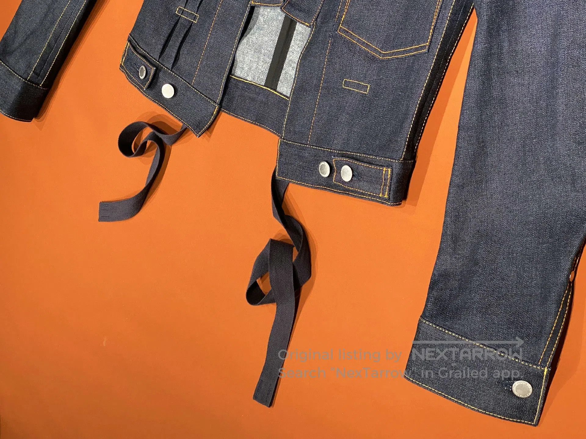 Takahiromiyashita The Soloist. TAKAHIROMIYA.SHITA Denim Jacket. Size US S / EU 44-46 / 1 - 5 Thumbnail