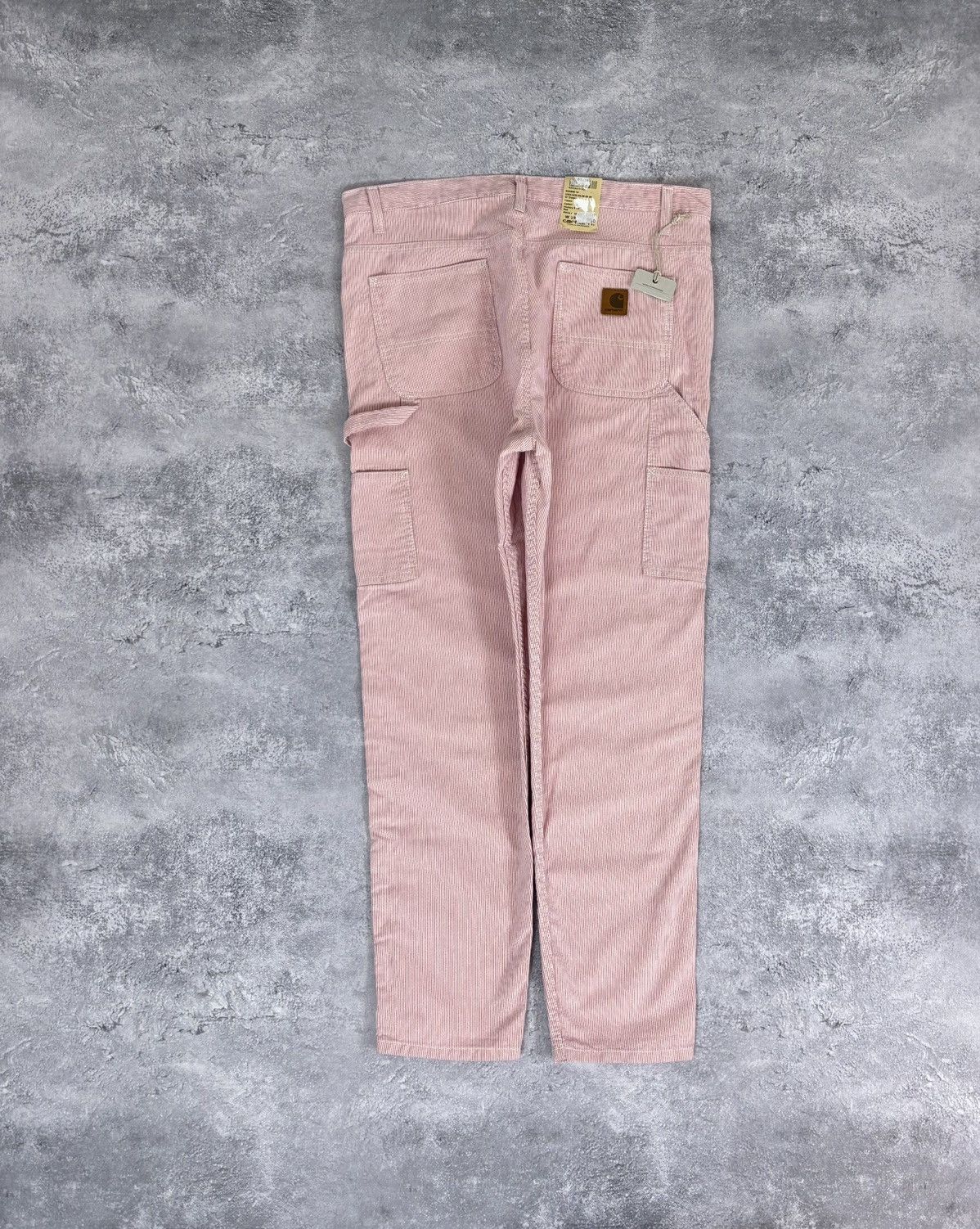 Carhartt Wip Carhartt WIP W’ Endeavor Pants NWT Carpenter Pink/White Size 29" - 1 Thumbnail