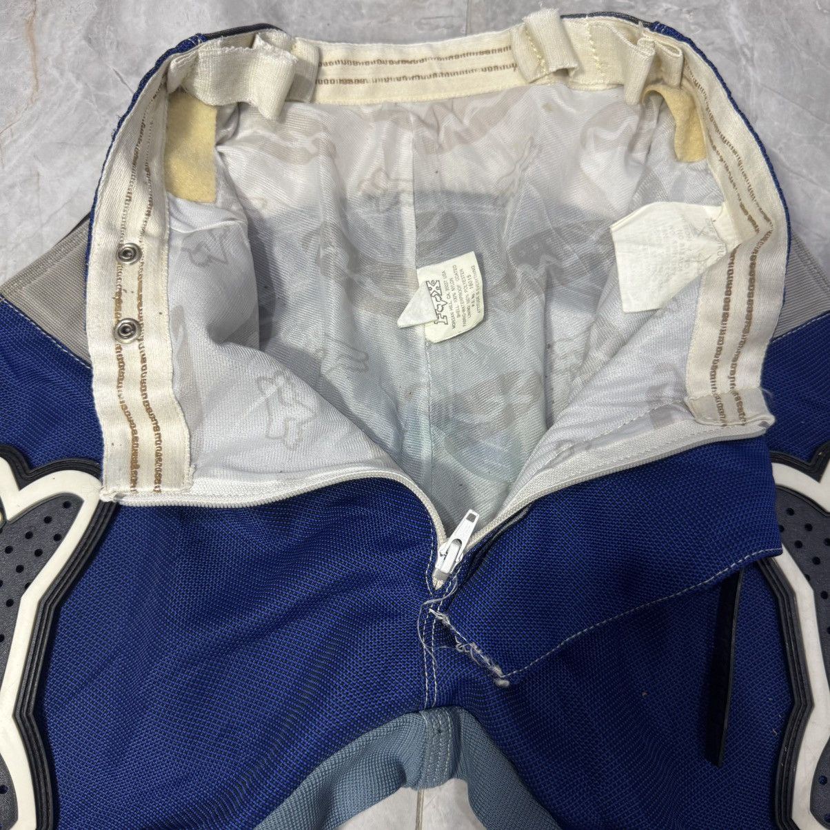Fox Racing Blue Fox 360 Racing Pants 28X38 Size US 28 / EU 44 - 8 Thumbnail