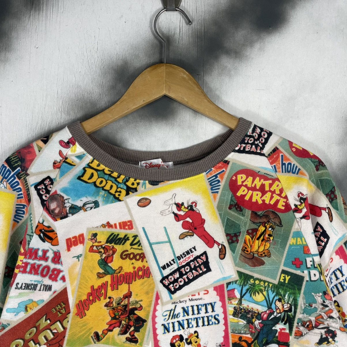 Mickey Mouse Vintage Mickey Mouse All over Print Sweater Size US L / EU 52-54 / 3 - 2 Thumbnail