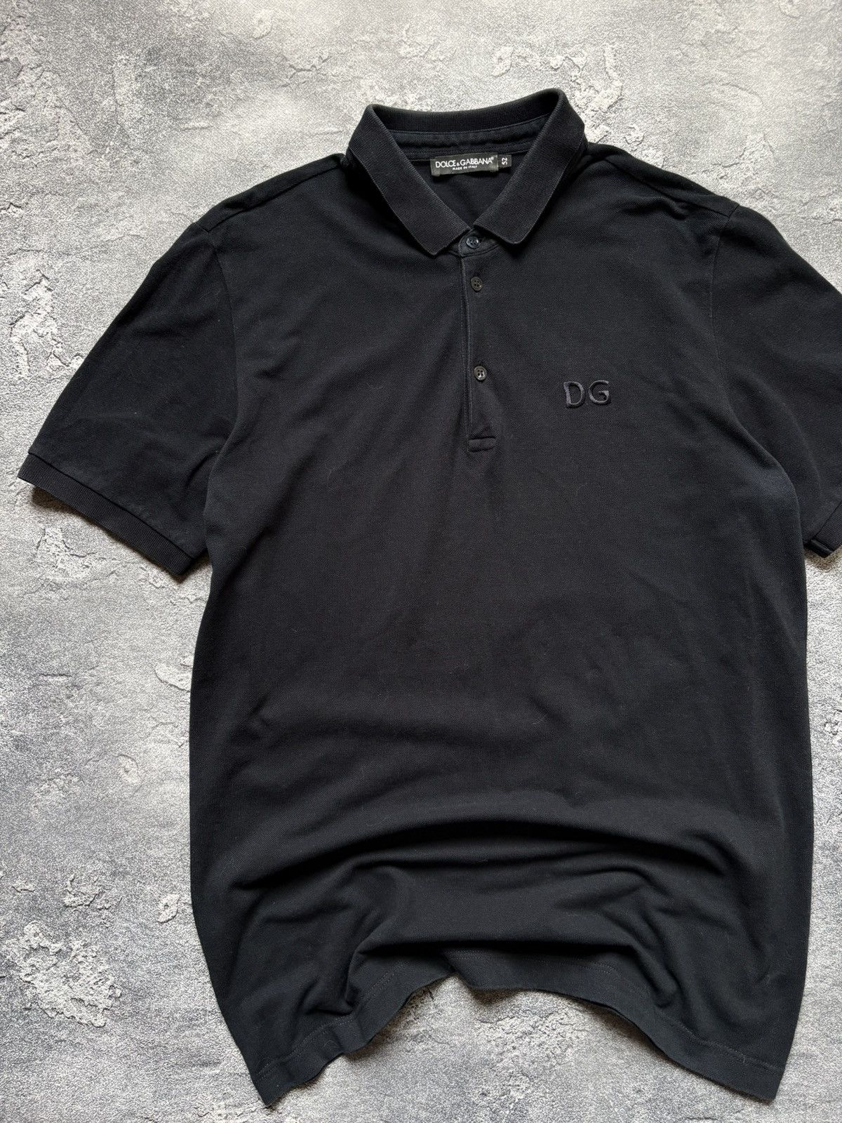 Dolce & Gabbana Vintage Dolce & Gabbana Luxury Old Money Mens Polo Size 52 Size US L / EU 52-54 / 3 - 3 Thumbnail