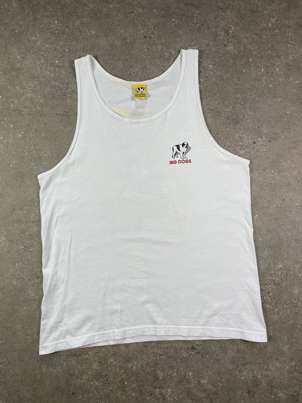 Big Dogs × Vintage Vintage 2000s Big Dogs Spider Dog 2002 Tank Top Size US L / EU 52-54 / 3 - 2 Thumbnail