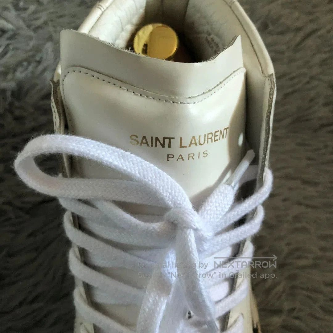 Saint Laurent Paris Saint Laurent Scales Coconut Tree Sneakers. Size US 10 / EU 43 - 4 Thumbnail