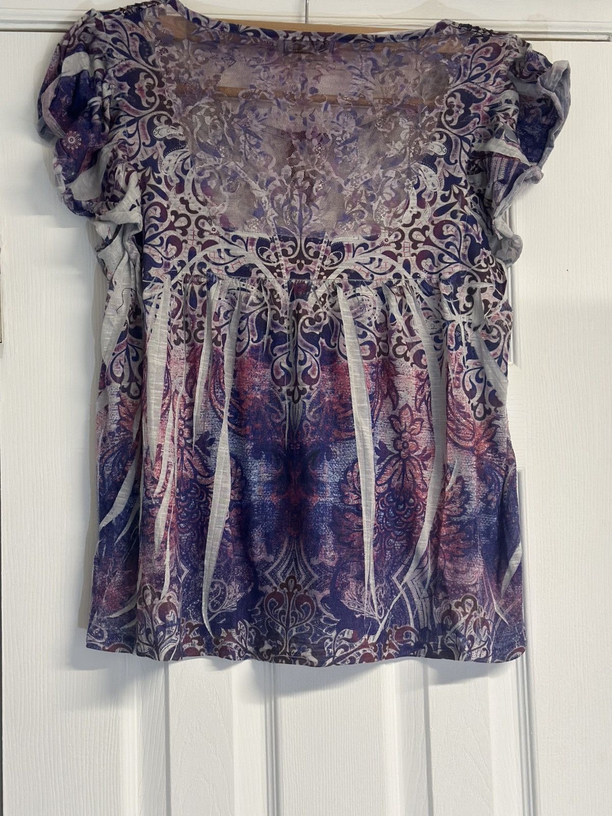 Other Y2K Ruffle Top Size L / US 10 / IT 46 - 3 Thumbnail