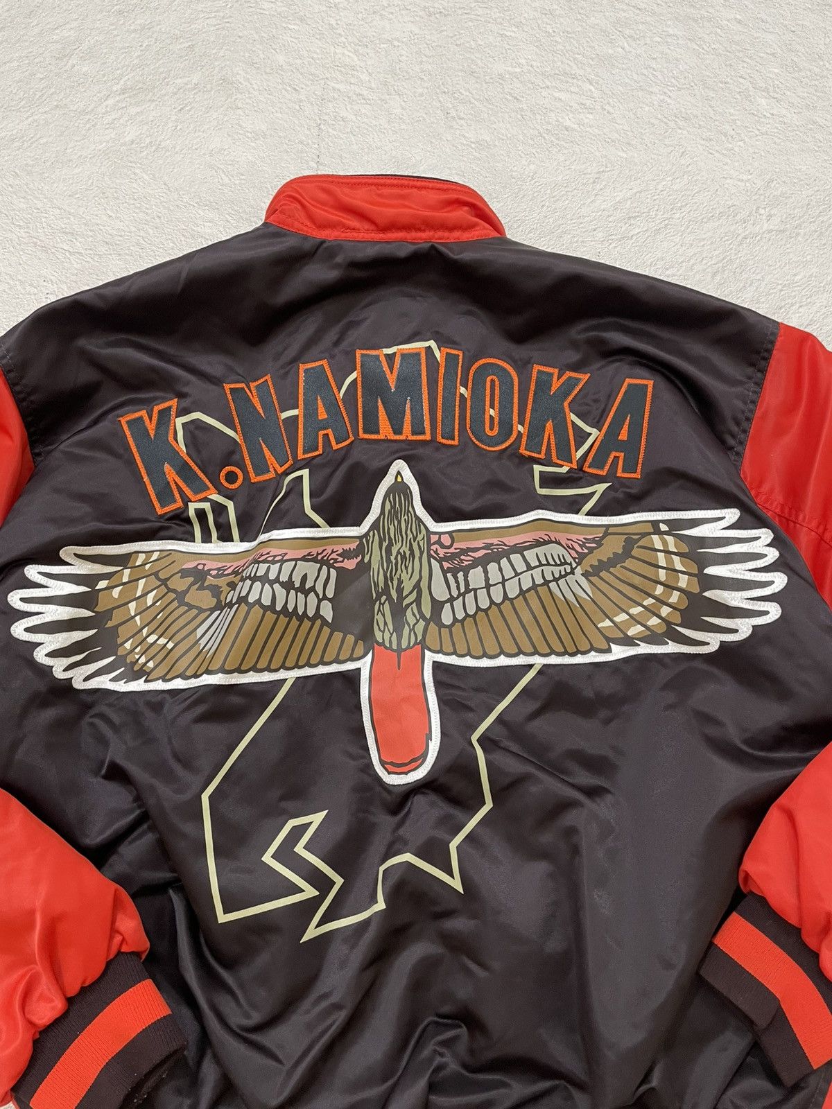 Japanese Brand 2000s Japan Namioka Stadium Jacket Eagle Graphic Y2K If6was9 Size US XXL / EU 58 / 5 - 8 Thumbnail
