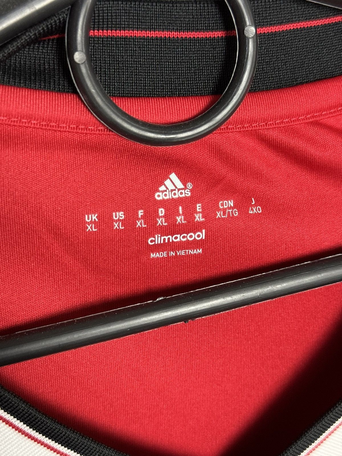 Adidas Manchester United 15/16 Home Football Long Sleeve Jersey Size US XL / EU 56 / 4 - 5 Thumbnail