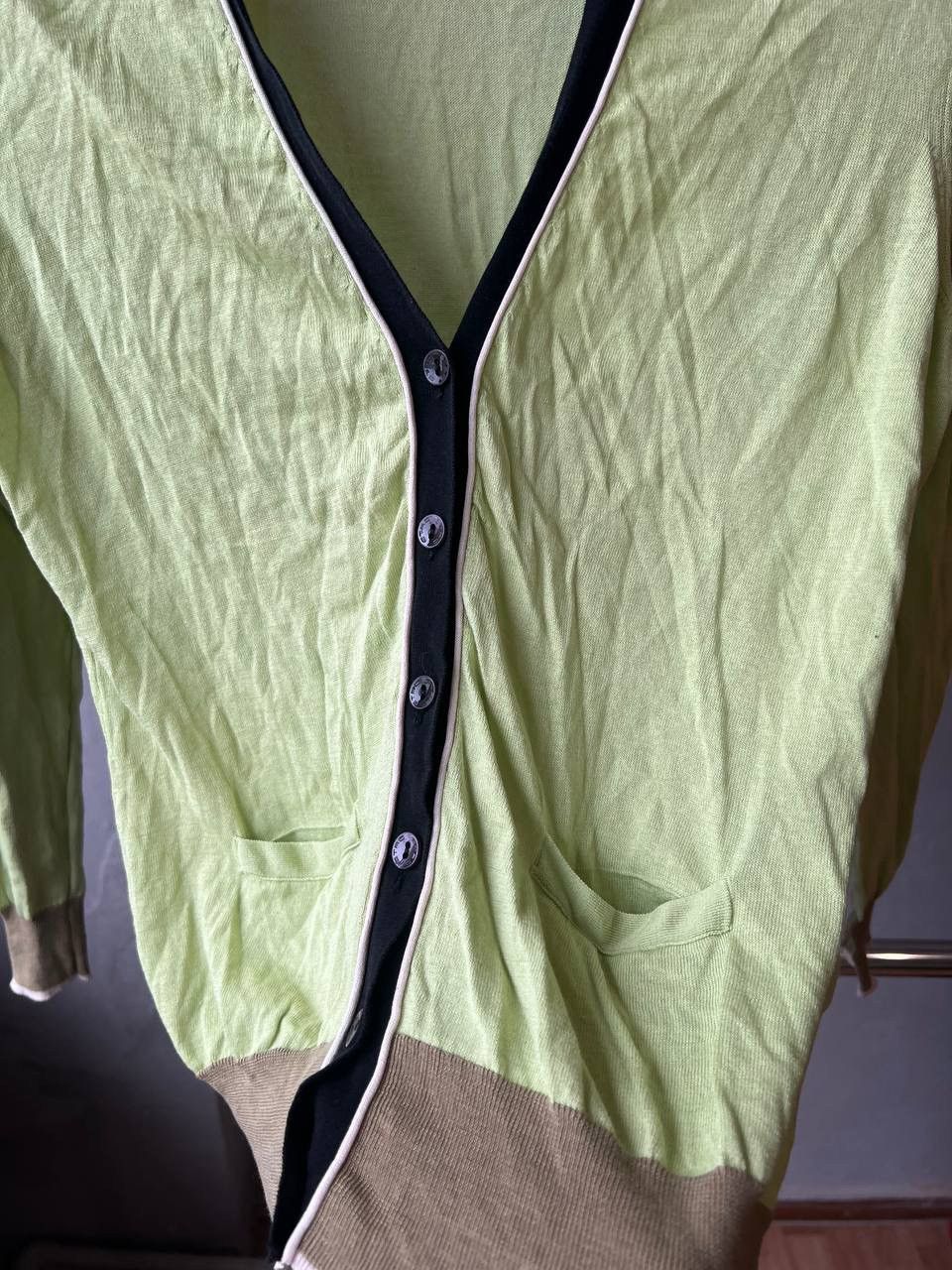 Etro ETRO MILANO SILK CLASSIC BUTTON WOMEN ICONIC CARDIGAN SZ 46 Size L / US 10 / IT 46 - 8 Thumbnail