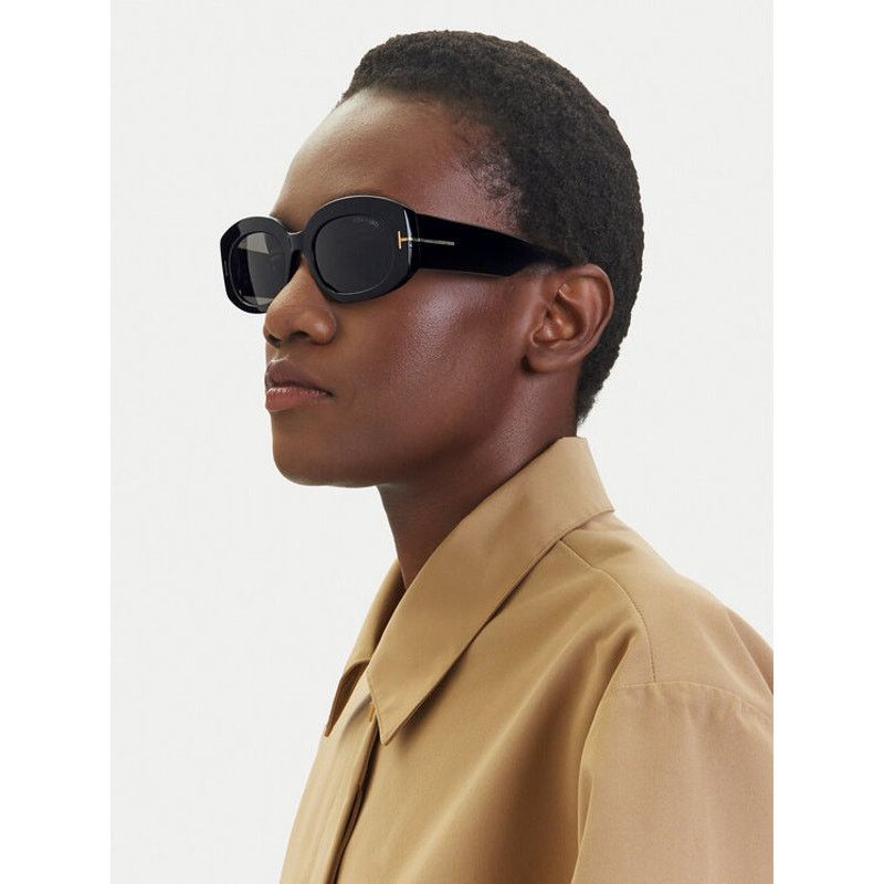 Tom Ford New, TOM FORD Cielle Sunglasses TF1187 01A Authentic Size ONE SIZE - 8 Thumbnail