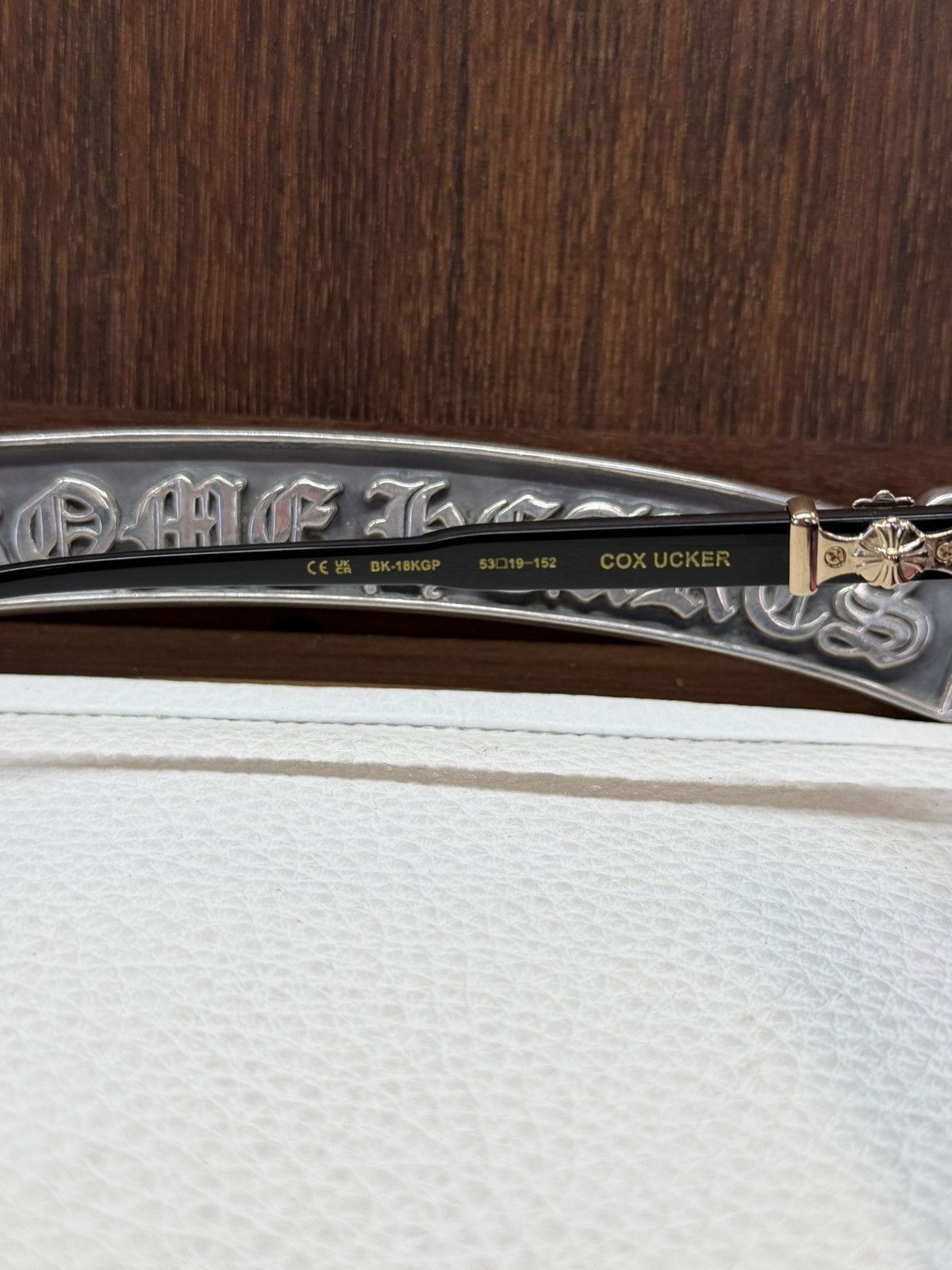 Chrome Hearts Chrome Hearts Cox Ucker Sunglasses Size ONE SIZE - 9 Thumbnail