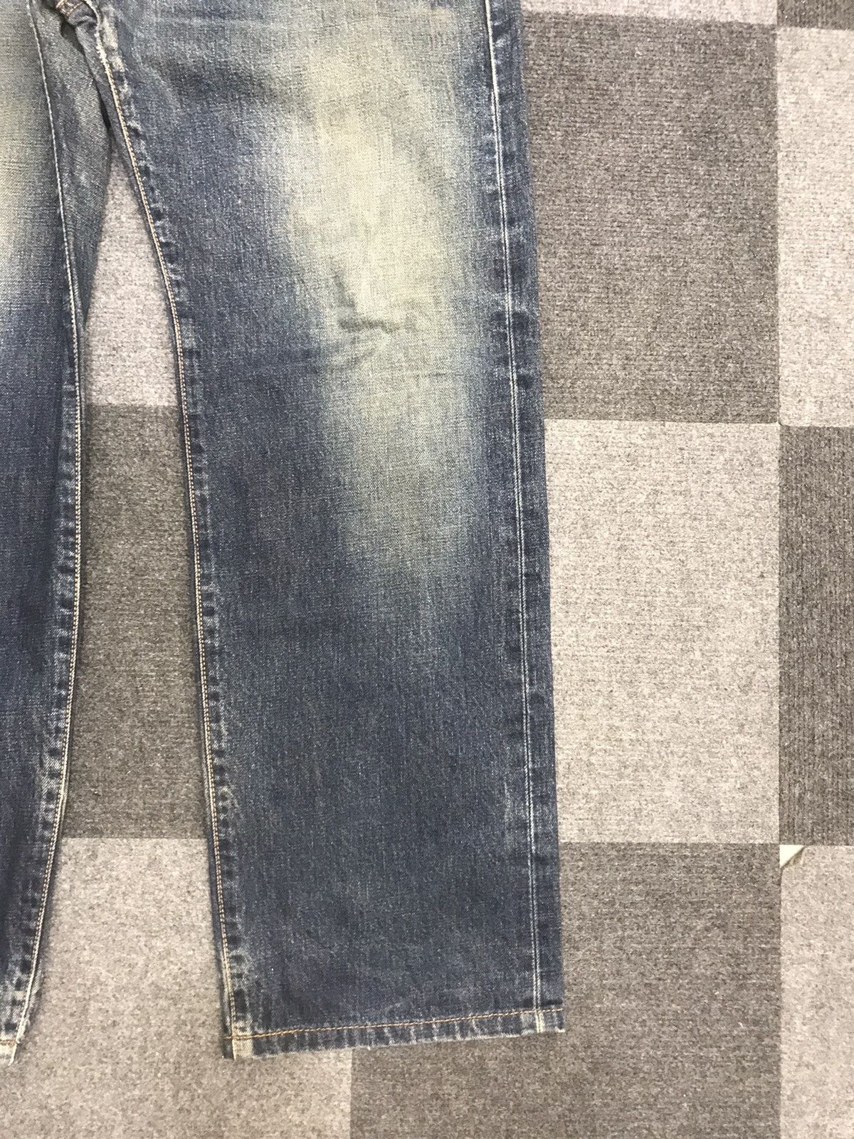 Edwin 💥WIDE RUSTY💥Edwin 505x Selvedge Rusty Jeans Size US 31 - 5 Thumbnail