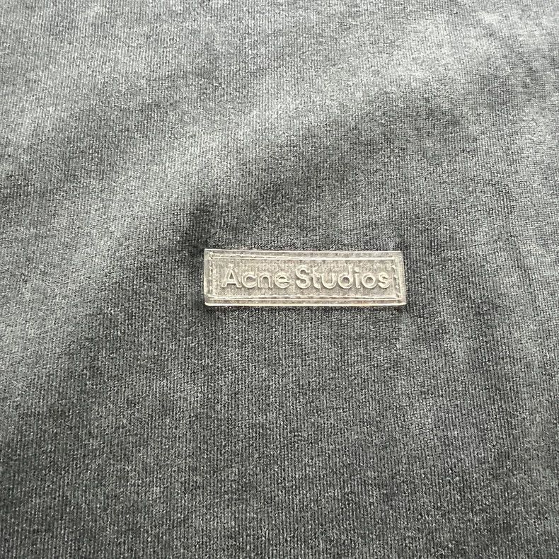 Acne Studios Acne Studios Black distressed suede T-shirt Size US M / EU 48-50 / 2 - 4 Thumbnail