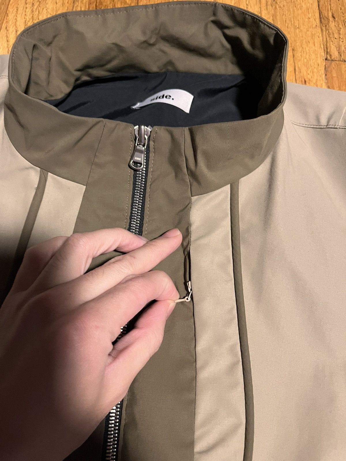 Japanese Brand × Vintage Side service paneled windbreaker Size US M / EU 48-50 / 2 - 4 Thumbnail