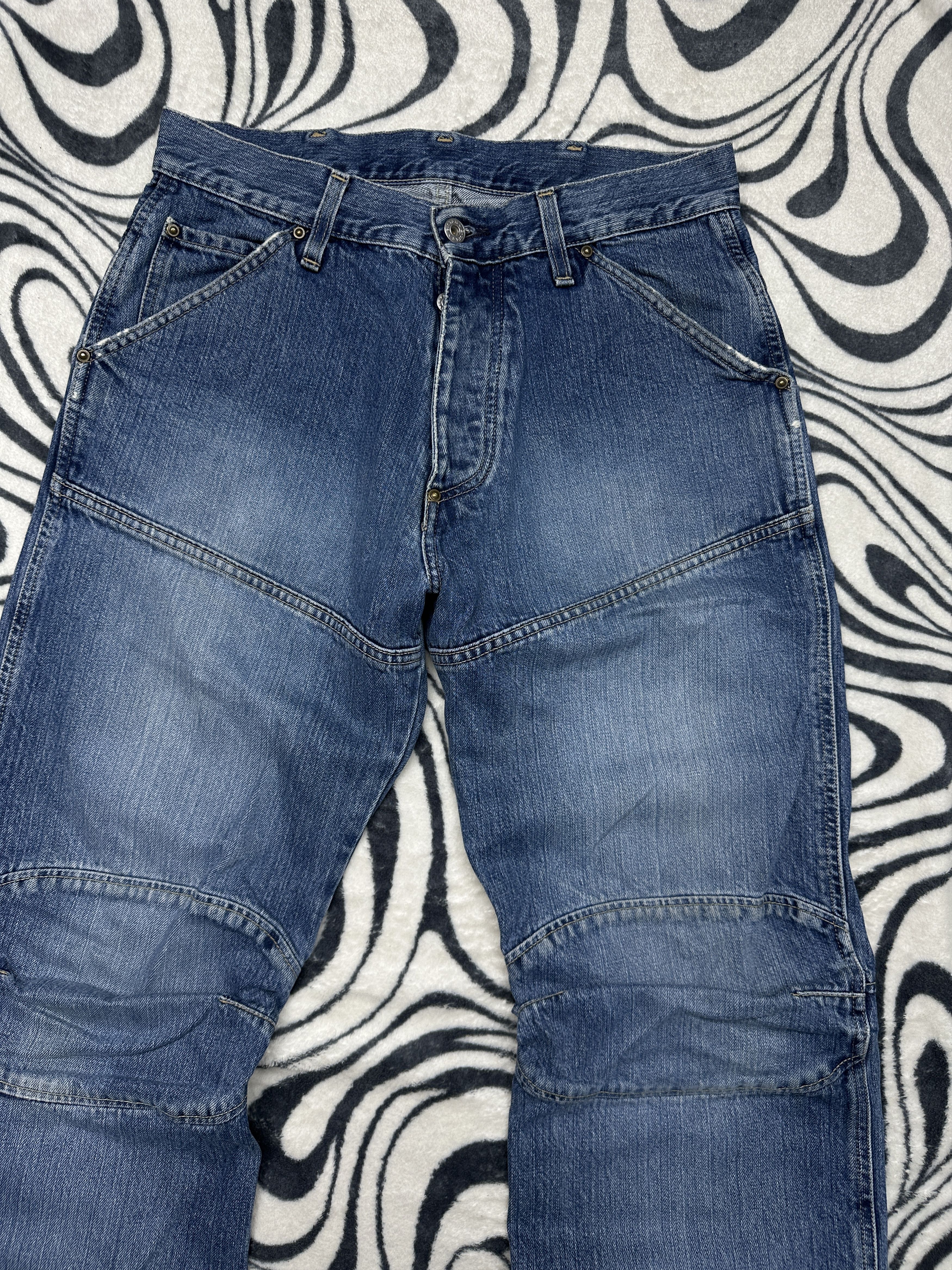 G-Star G Star Raw Elwood Mens Denim Pants Double Knee Jeans Size US 31 - 2 Thumbnail
