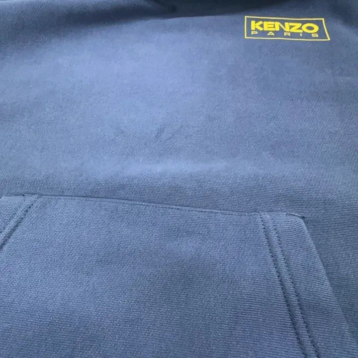 Kenzo Kenzo Logo Print Hoodie in Navy Blue -2507 Size US XS / EU 42 / 0 - 7 Thumbnail
