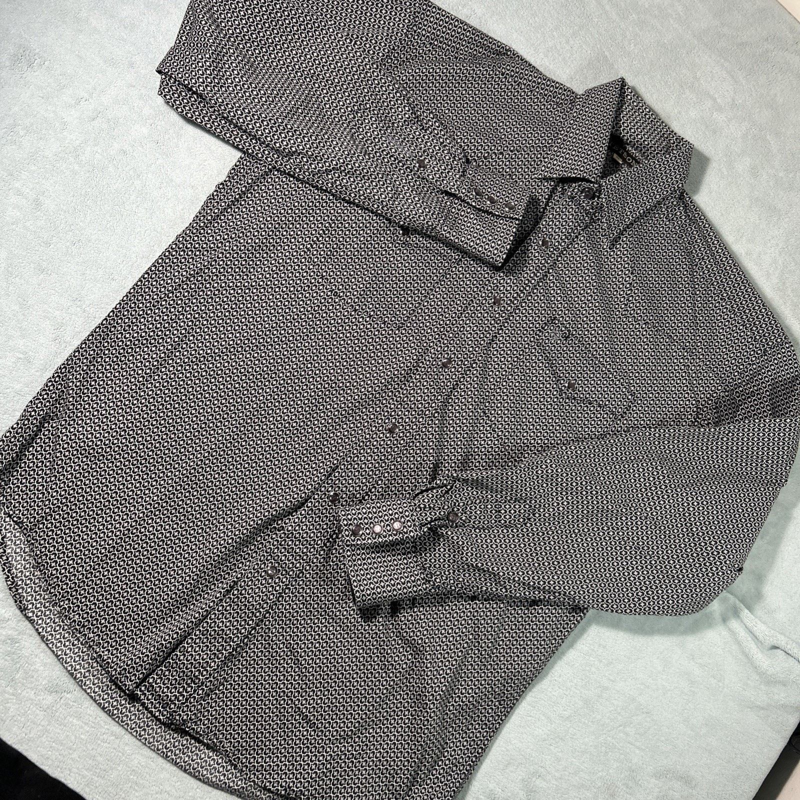 Stetson Stetson Pearl Snap Shirt Mens Medium Long Sleeve Western Size US M / EU 48-50 / 2 - 11 Thumbnail
