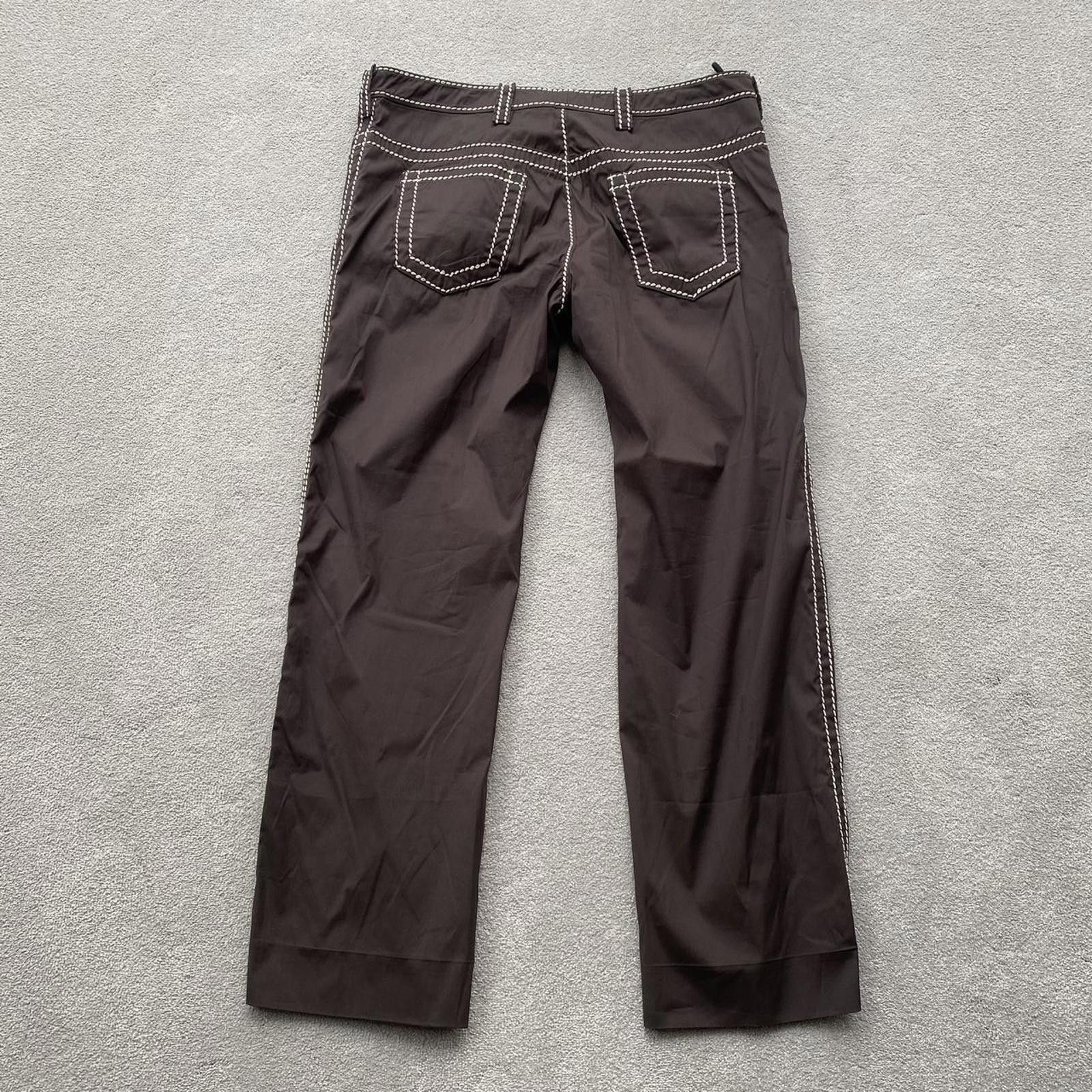 Prada Prada Nylon Contrast Stitch Technical Utility Trousers. Size US 36 / EU 52 - 3 Thumbnail
