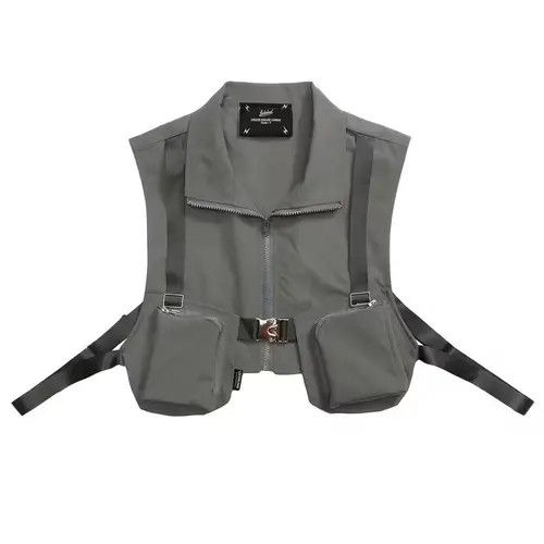 Other Functional Tactical Loose Lapel Multi Pocket Vest Size ONE SIZE - 2 Thumbnail