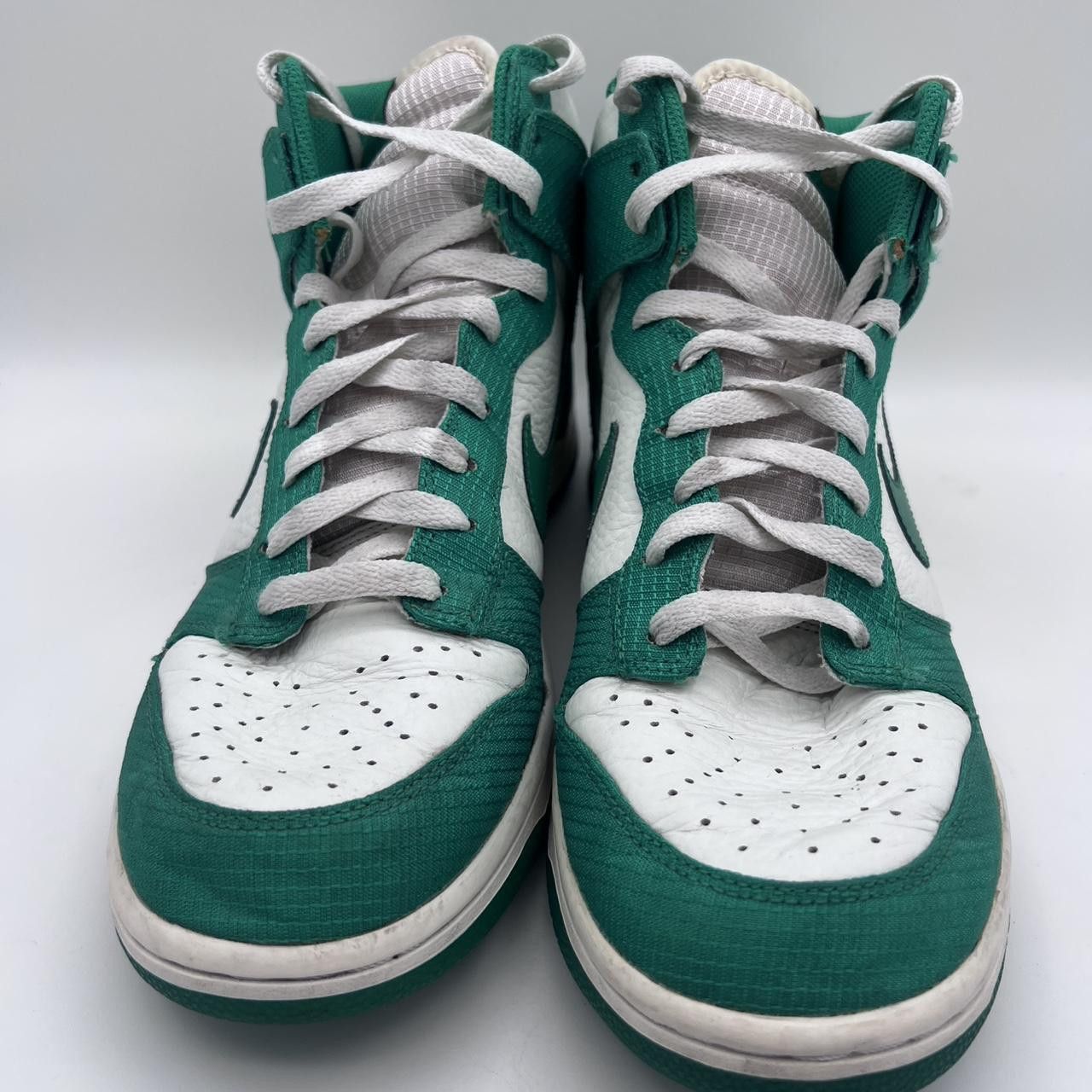 Nike Nike Dunk High (2010) Sail / Lucky Green 317982-100 Men's 11 Size US 11 / EU 44 - 6 Thumbnail