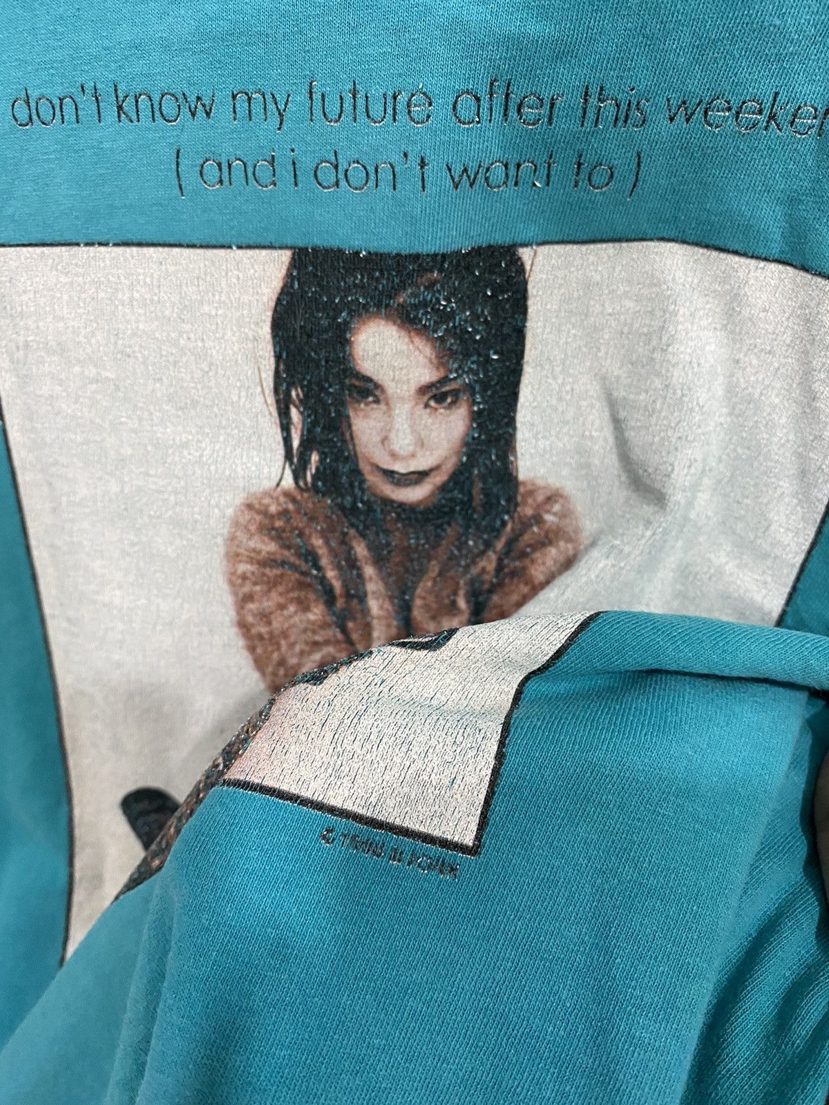 Band Tees Vintage 1996 BJORK Promo Album Size US L / EU 52-54 / 3 - 4 Thumbnail