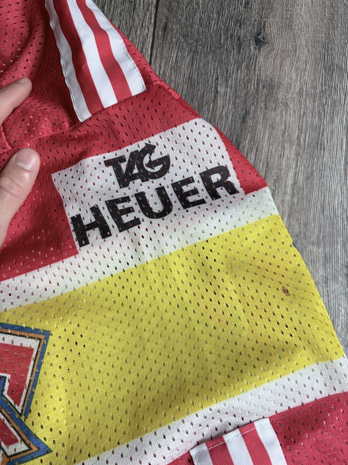 NHL Vintage 1990s Adidas EHC Biel-Bienne Ice Hockey Jersey Shirt Size US XL / EU 56 / 4 - 5 Thumbnail