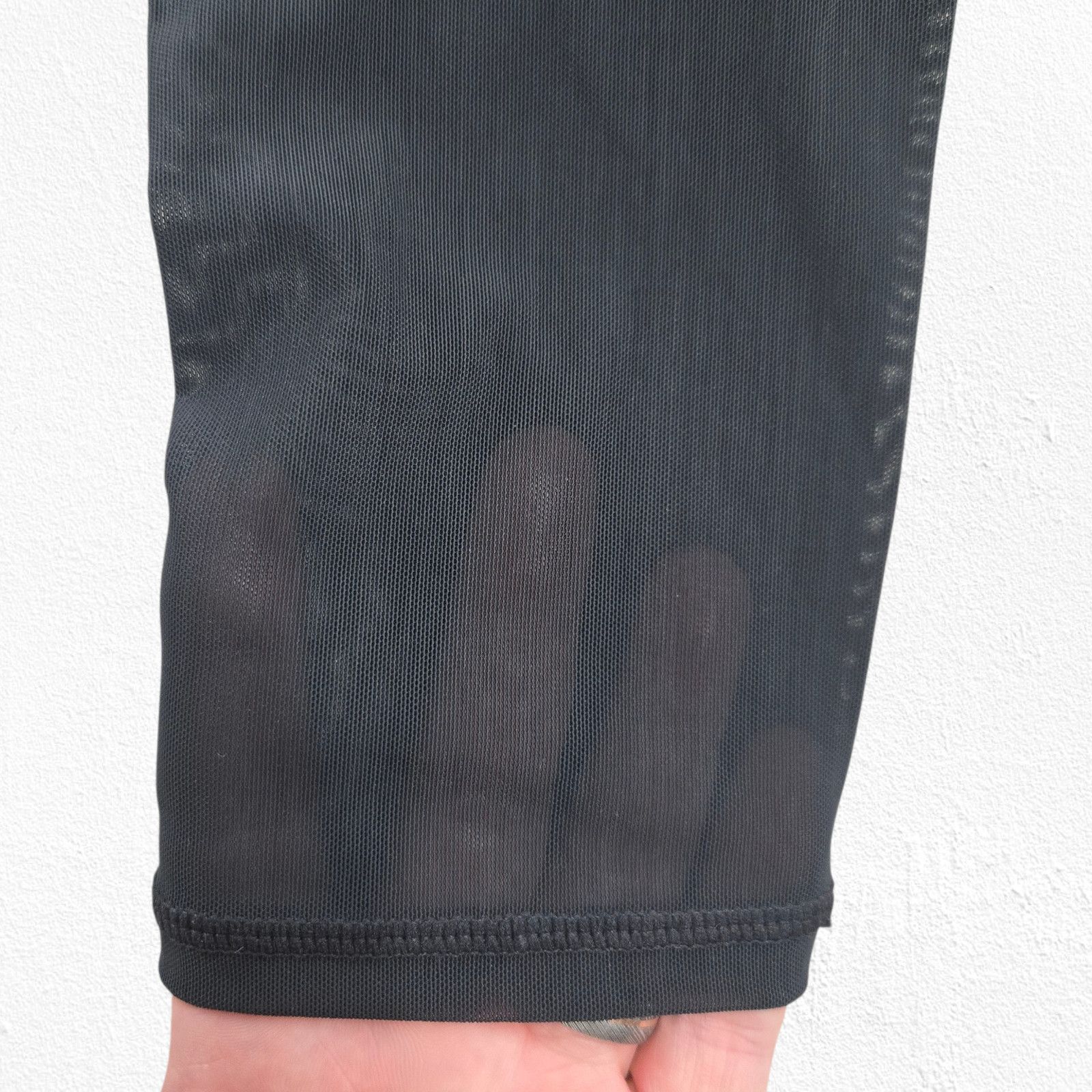 Fabletics Black Mesh Define Power Hold Skinny 7/8 Leggings Size XS Size 26" / US 2 / IT 38 - 3 Thumbnail