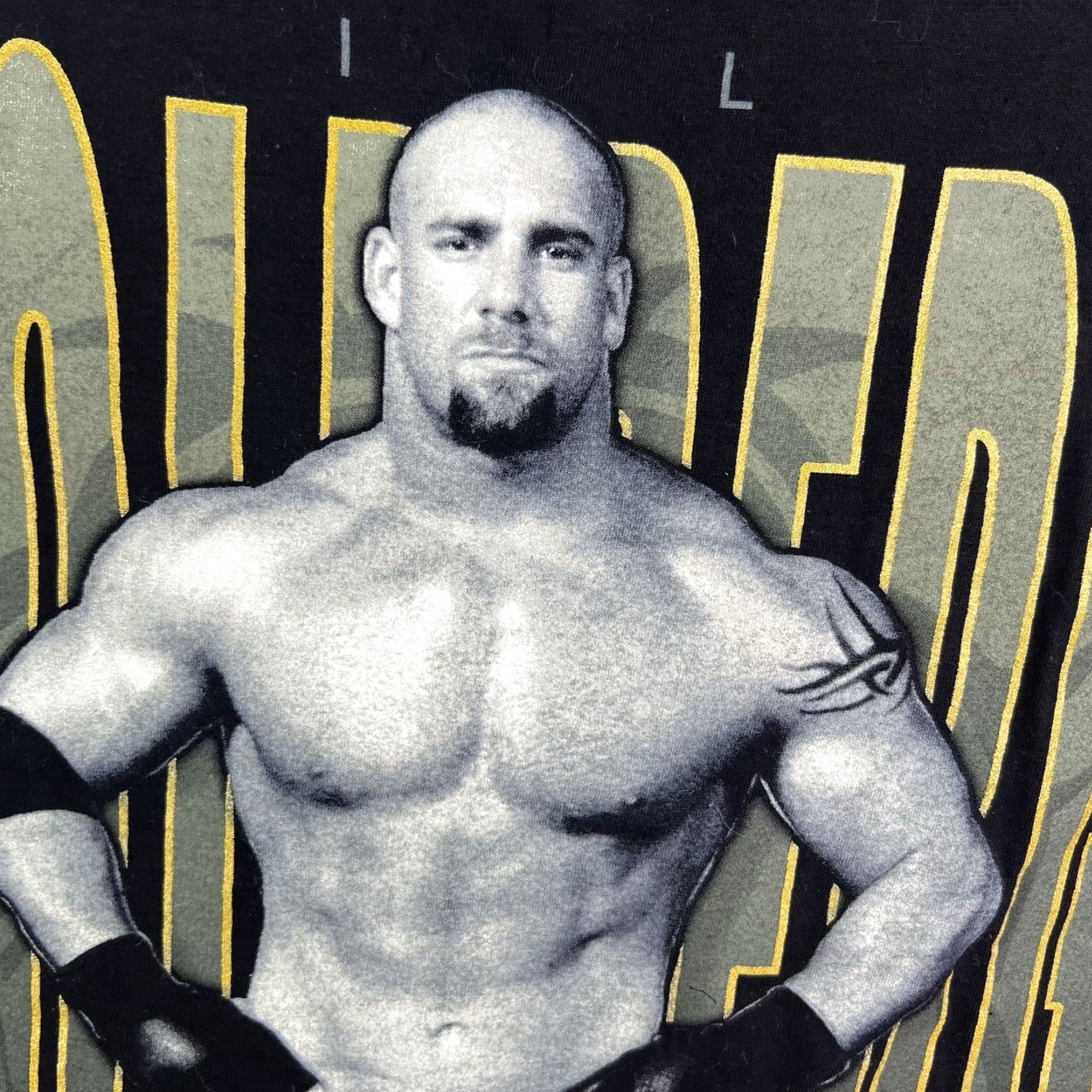Goldbergh VINTAGE 1998 WCW Goldberg T-Shirt Mens Size L Black Graphic Print Retro Sports Size US L / EU 52-54 / 3 - 2 Thumbnail