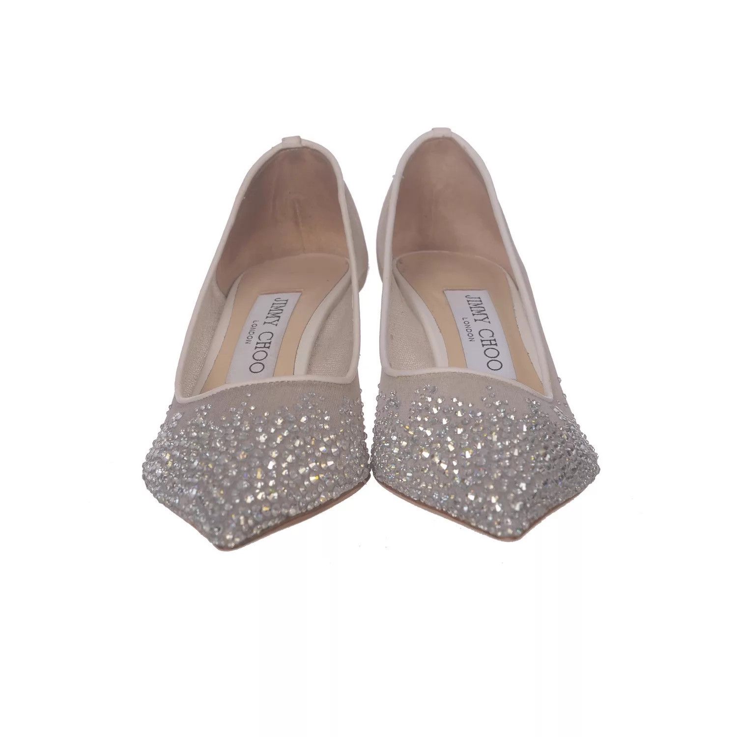 Jimmy Choo Jimmy Choo crystal tulle heels 36 Size US 5.5 / IT 35.5 - 6 Thumbnail