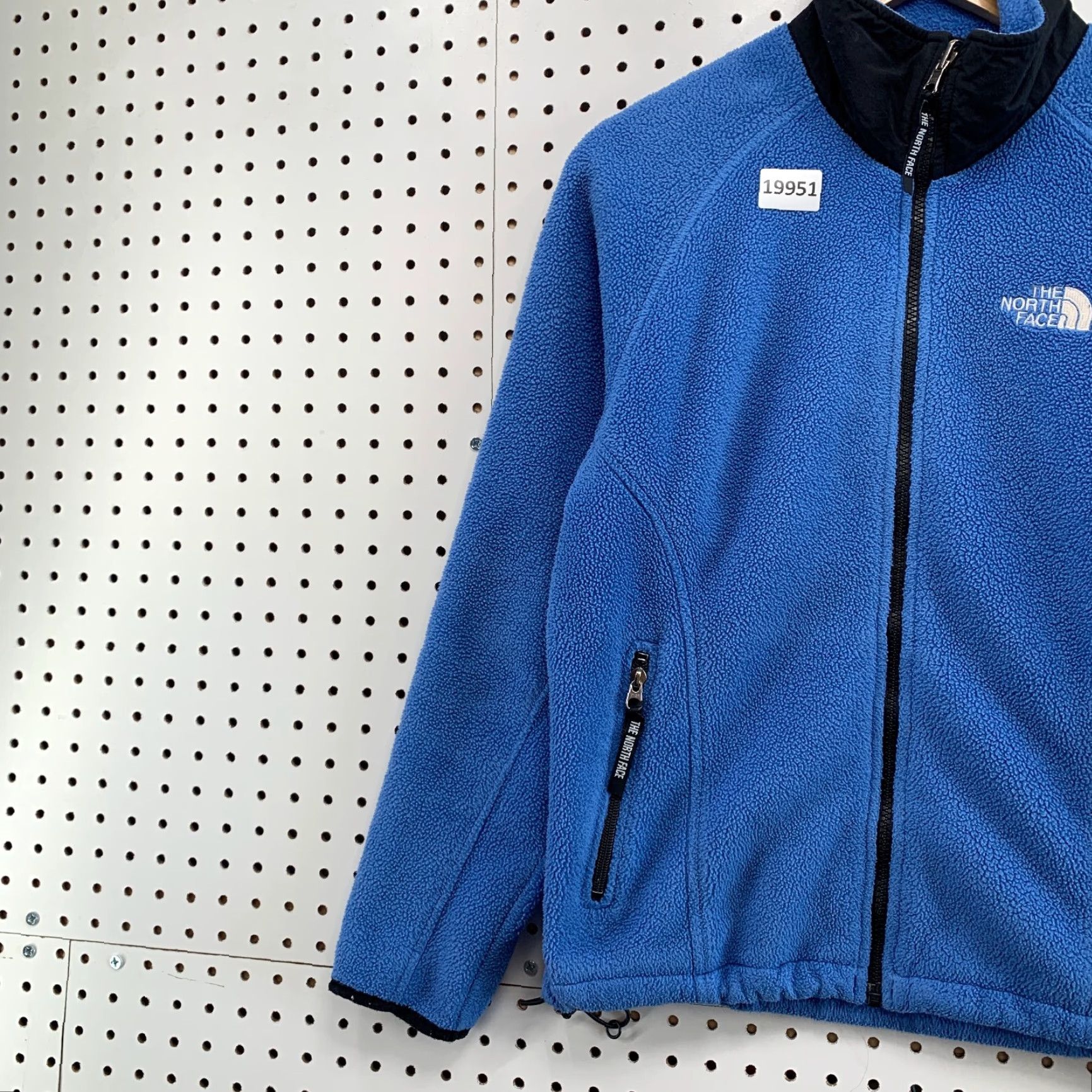 The North Face VINTAGE The North Face Fleece Jacket Blue Full Zip Women S Outdoor 90s Womens Jacket Size S / US 4 / IT 40 - 3 Thumbnail