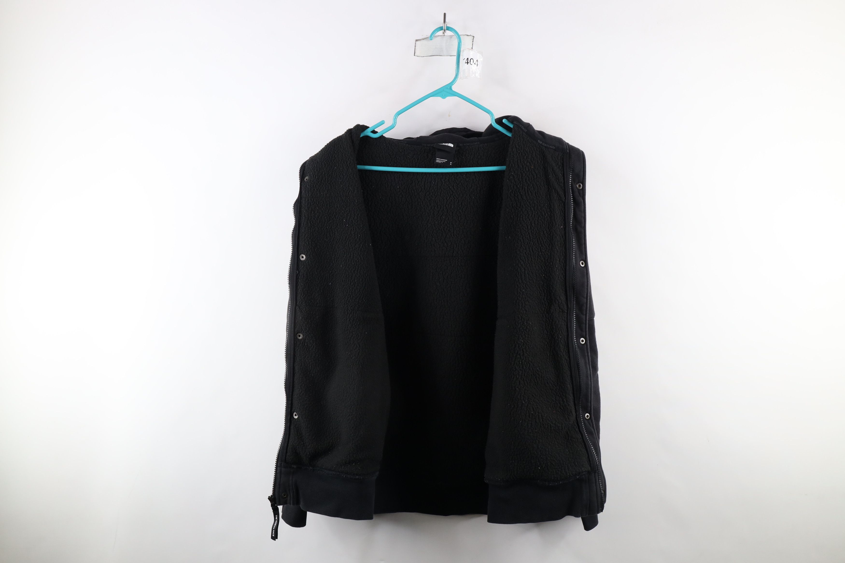 The North Face × Vintage The North Face Faded Highrail Fleece Hooded Jacket Black Size US M / EU 48-50 / 2 - 10 Thumbnail