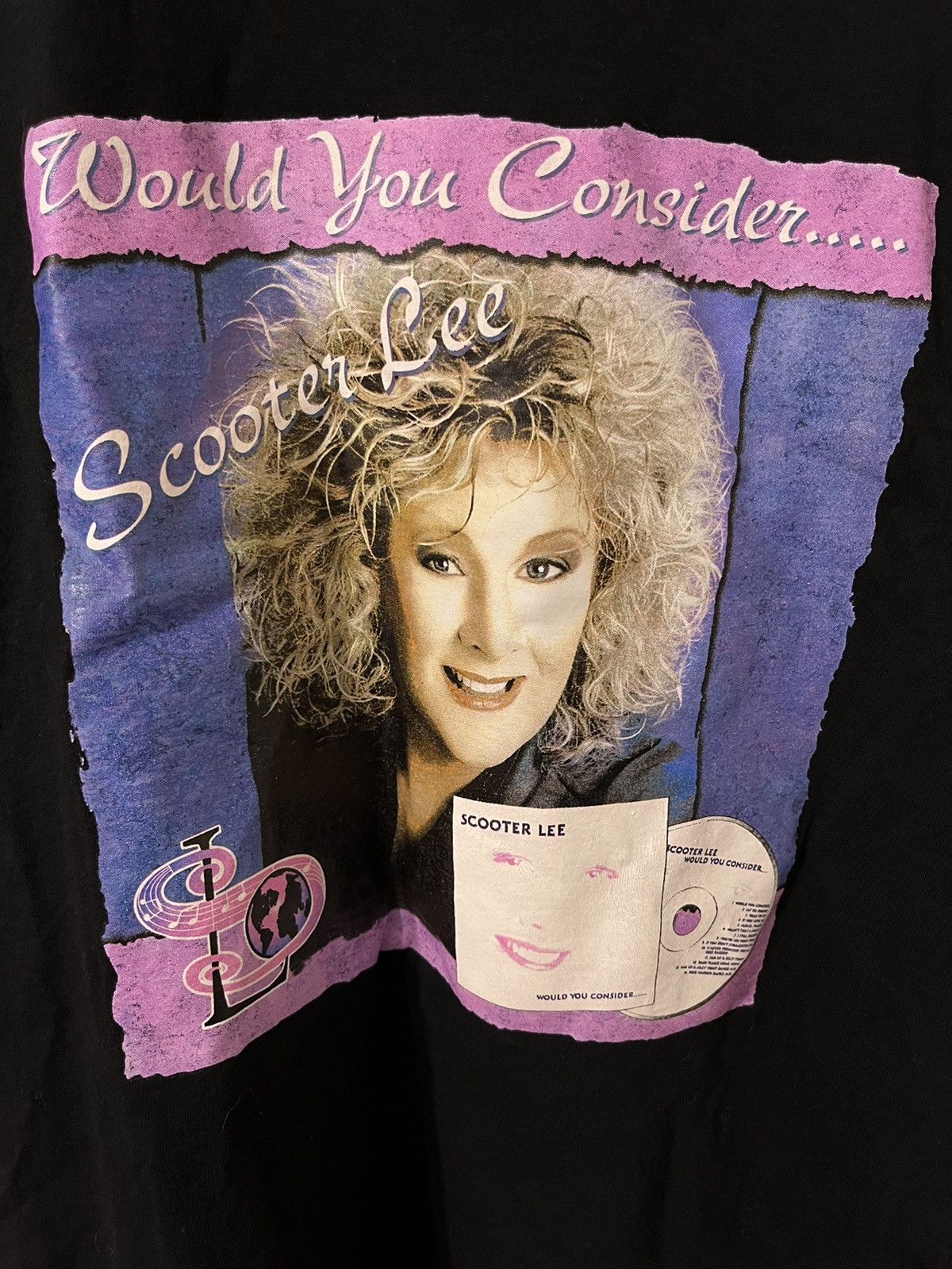 Other Scooter Lee x2 Vintage 90s T Shirts Signed Size US L / EU 52-54 / 3 - 7 Thumbnail
