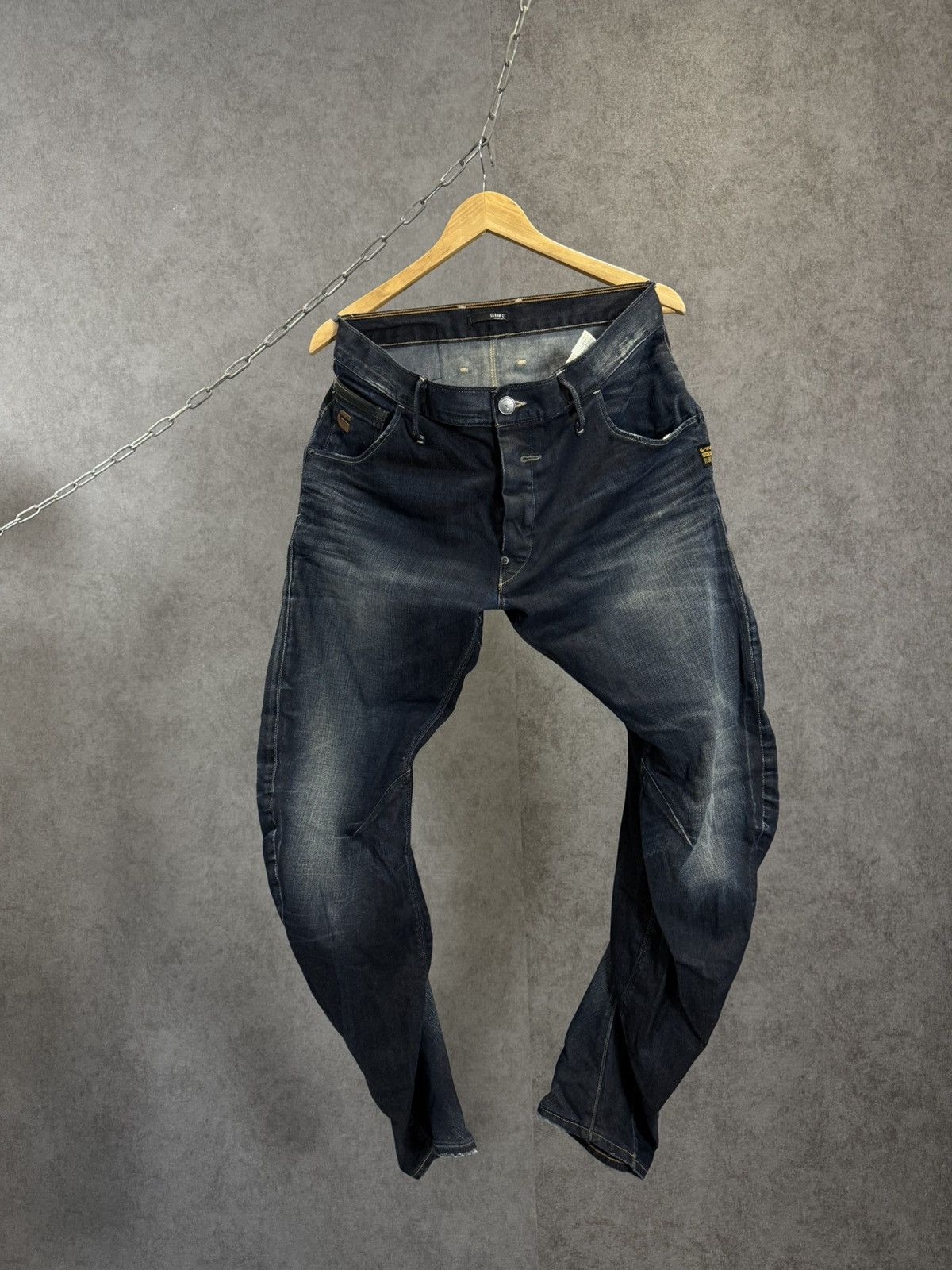 G-Star G Star Raw crazy asymmetric jeans Size US 34 / EU 50 - 1 Thumbnail