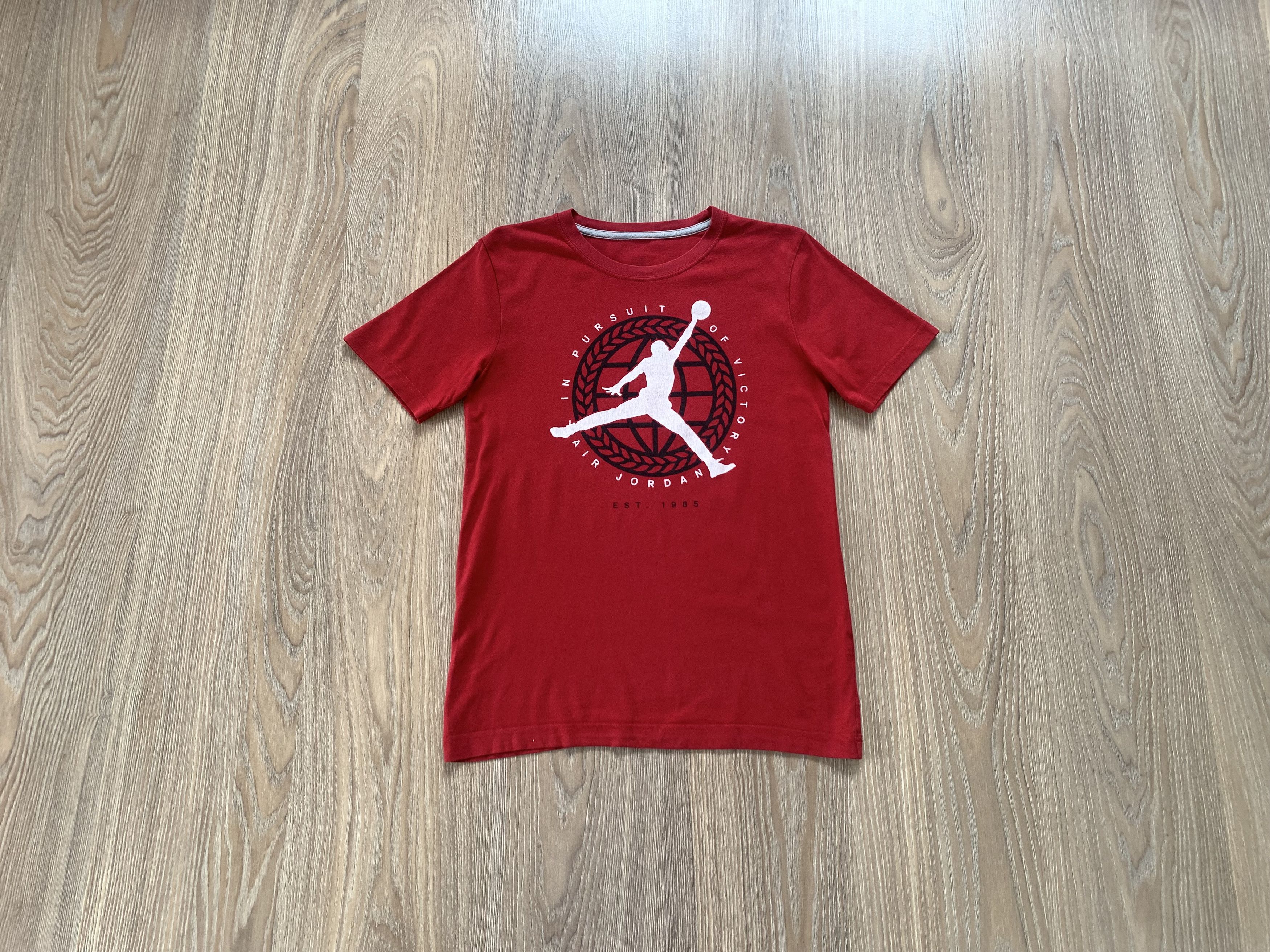 Jordan Brand Youth Air Jordan Jumpman “In Pursuit of Victory” Red T-Shirt Size US XXS / EU 40 - 1 Thumbnail