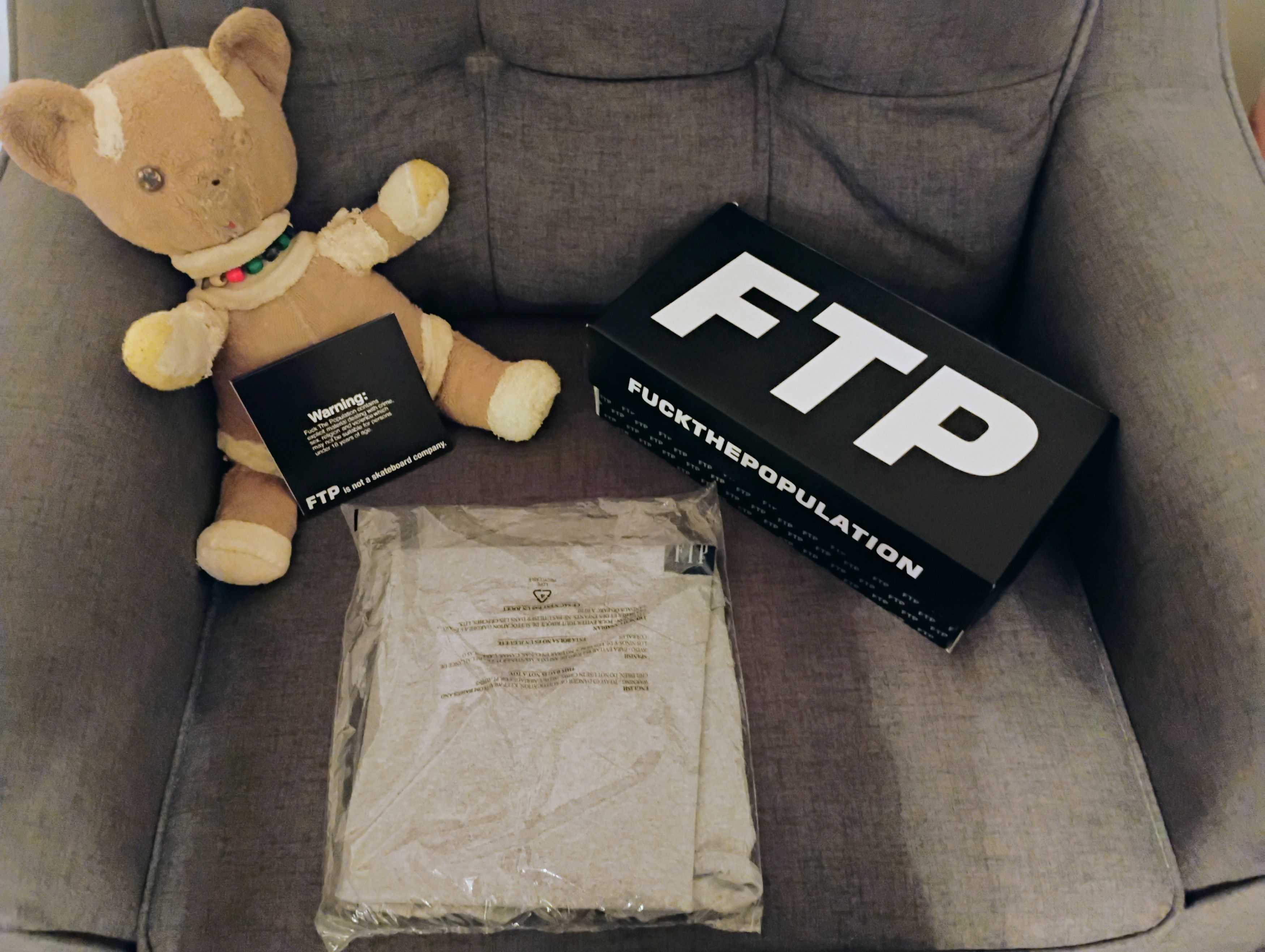 Fuck The Population FTP Fisher Pocket Tee Size US M / EU 48-50 / 2 - 1 Thumbnail