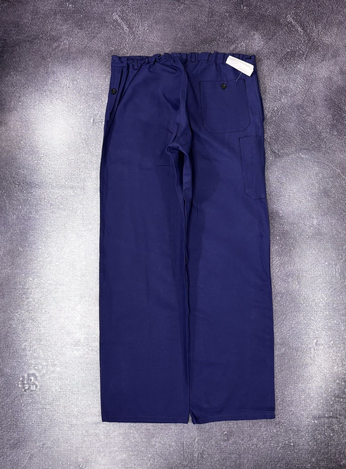 Other Vintage Sanfor French Workwear Pants 60s Utility Hydron Blue Size US 38 / EU 54 - 2 Thumbnail