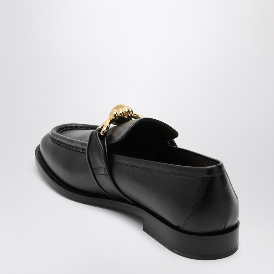 Bottega Veneta o1d2blof0824 Loafers in Black Size US 7 / IT 37 - 4 Thumbnail