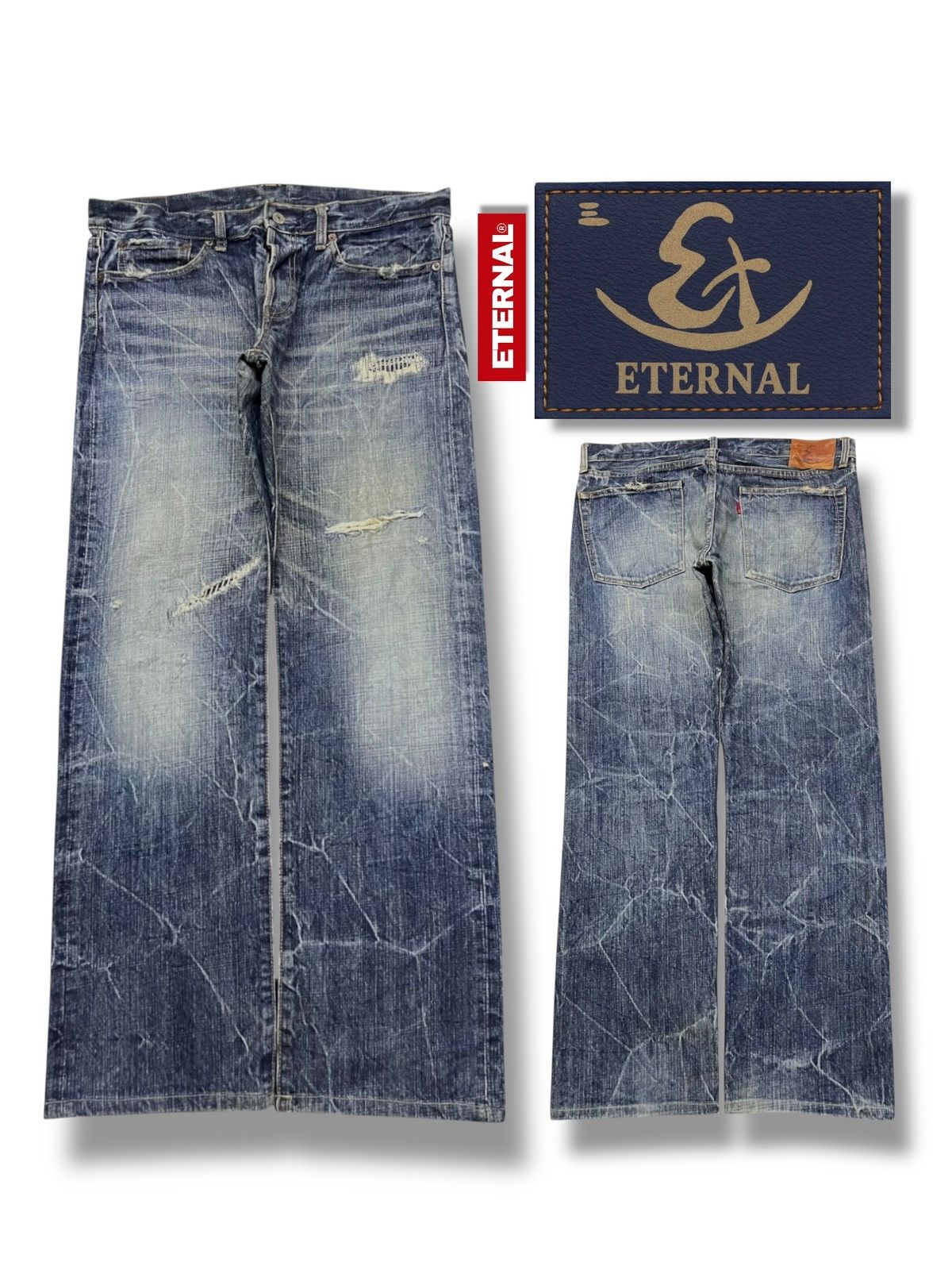 Loose Vintage Y2K Eternal Japan - Thunder Wash Distressed