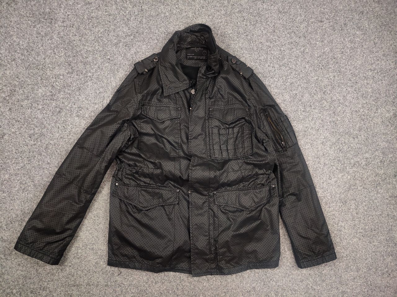 Allsaints 🔥 Vintage Allsaints AW08 Spitalfield Bracket Pocket Jacket Size US L / EU 52-54 / 3 - 9 Thumbnail