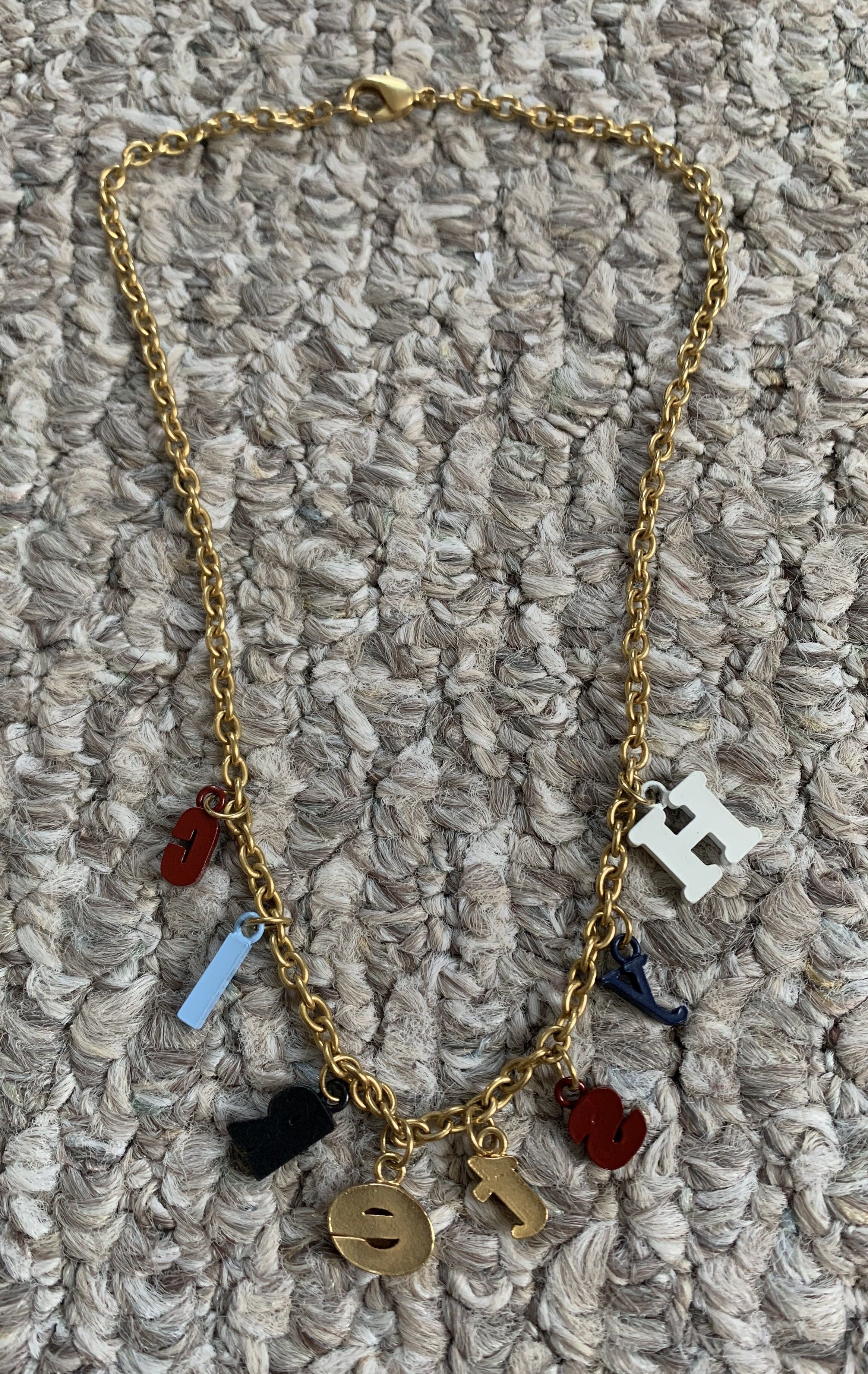 Hysteric Glamour Hysteric Glamour Spellout Charm Necklace Size ONE SIZE - 3 Thumbnail
