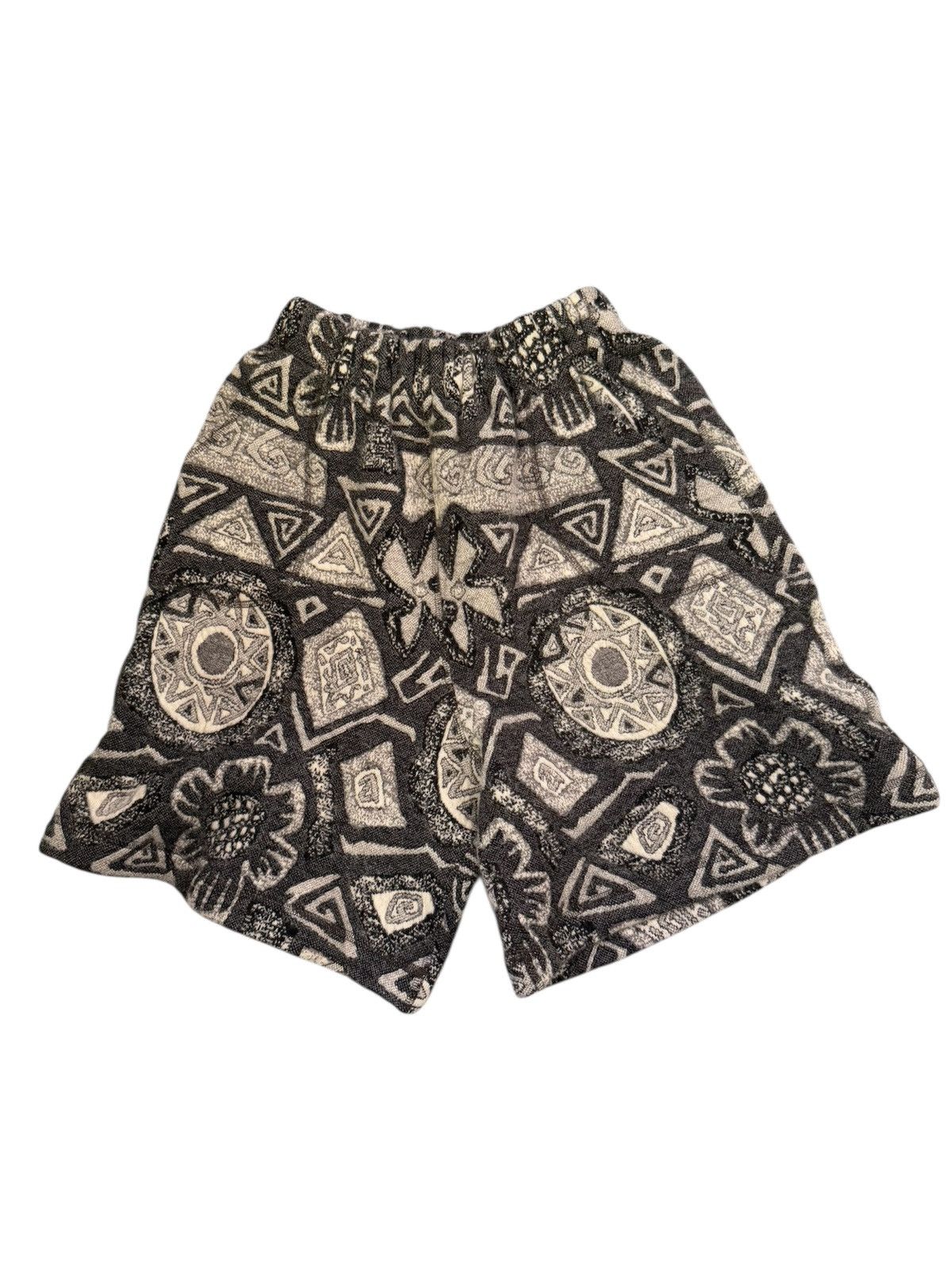 Japanese Brand LA’ BU GINZA WOOL SHORT PANTS Size US 26 / EU 42 - 1 Thumbnail