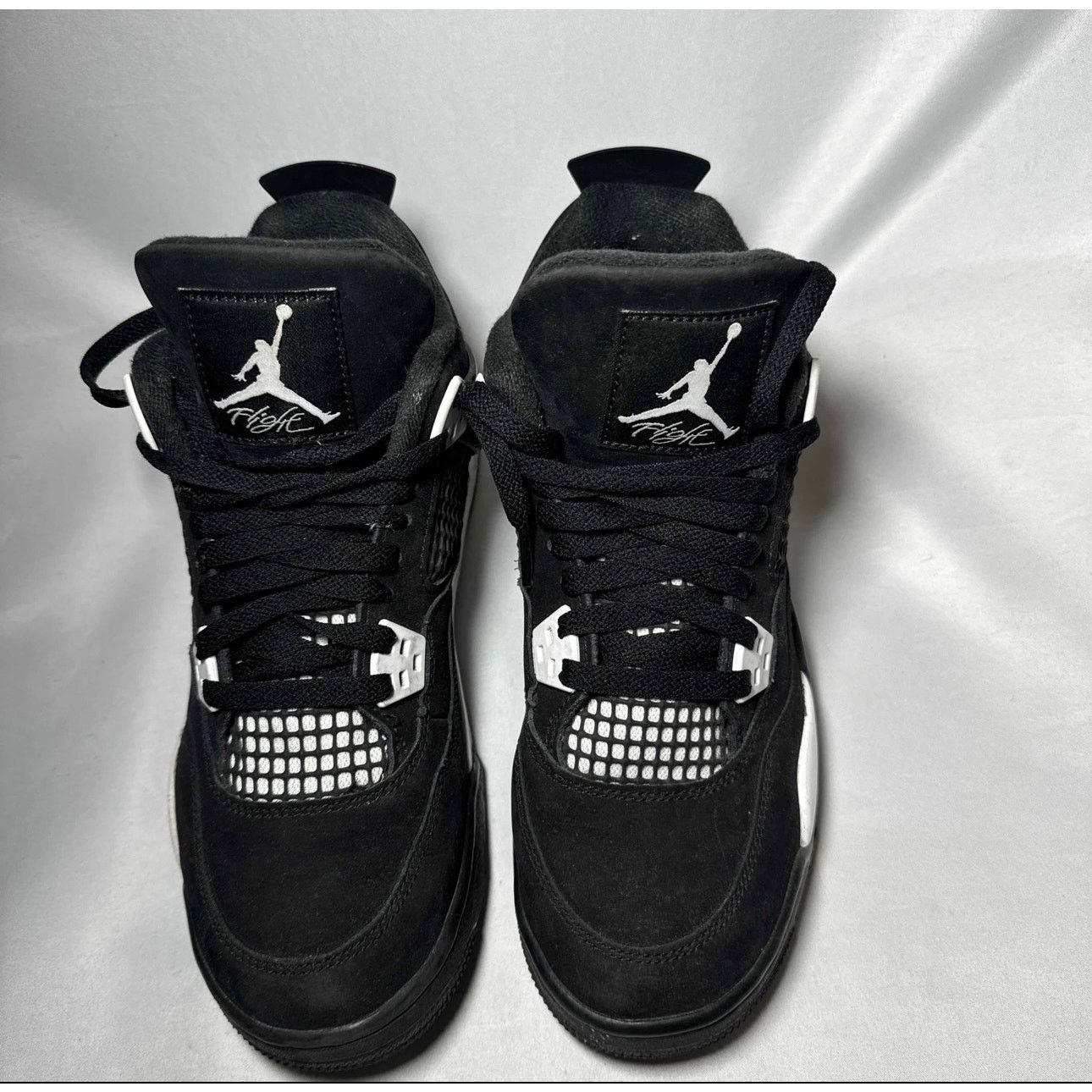 Jordan Brand × Nike Size 7 Nike Air Jordan 4 Retro GS White Thunder Men's Shoes Size US 7 / EU 40 - 4 Thumbnail
