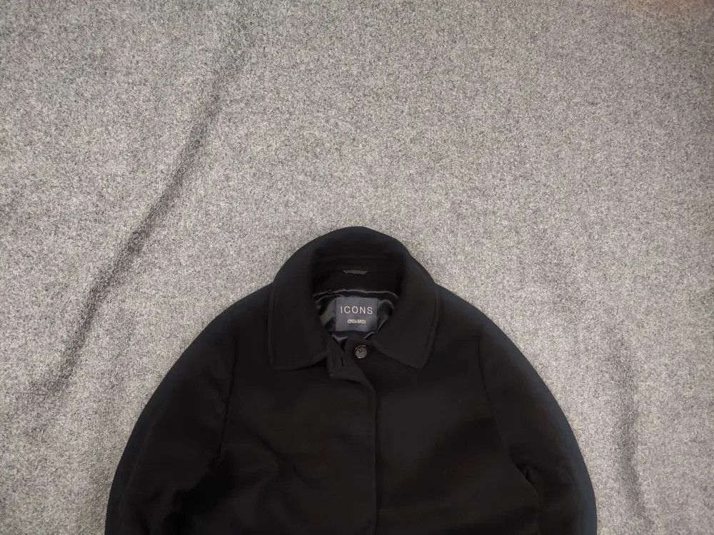Cinzia Rocca Icons Cinzia Rocca Design cashmere coat Jacket loose fit Size XXL / US 16-18 / IT 52-54 - 2 Thumbnail