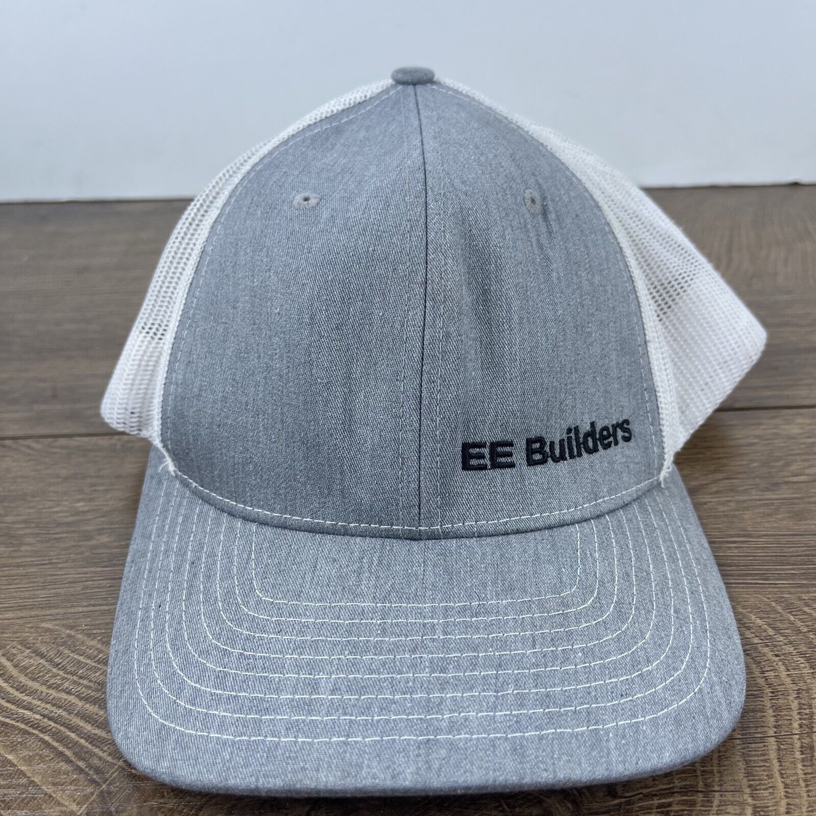 Other EE Builders Snapback Hat Gray Adjustable Hat Adult Fit Gray Size ONE SIZE - 3 Thumbnail
