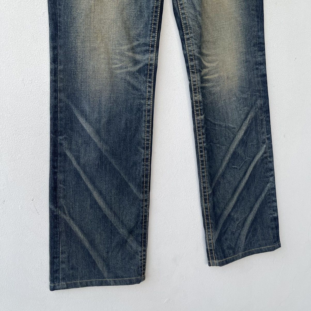 Lolita Jeans Archival Lolita Jeans Fleur-de-lis Suede Patchwork Denim Size US 30 / EU 46 - 5 Thumbnail