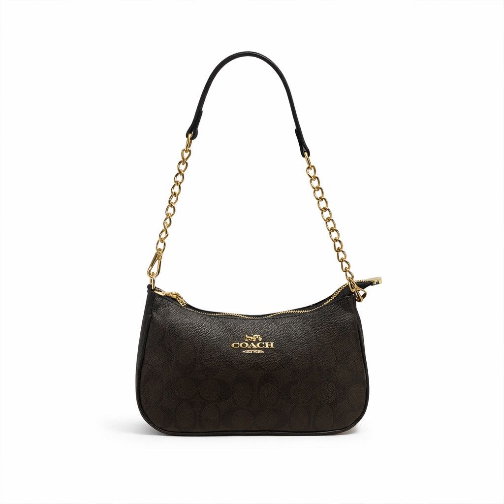 Coach Brown Coach Signature Teri Shoulder Bag Size ONE SIZE - 2 Thumbnail
