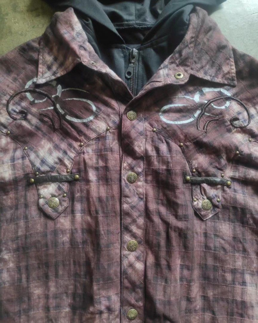 In The Attic Intheattic Hoodie double shirt 2in1 jacket nice design Size US M / EU 48-50 / 2 - 6 Thumbnail