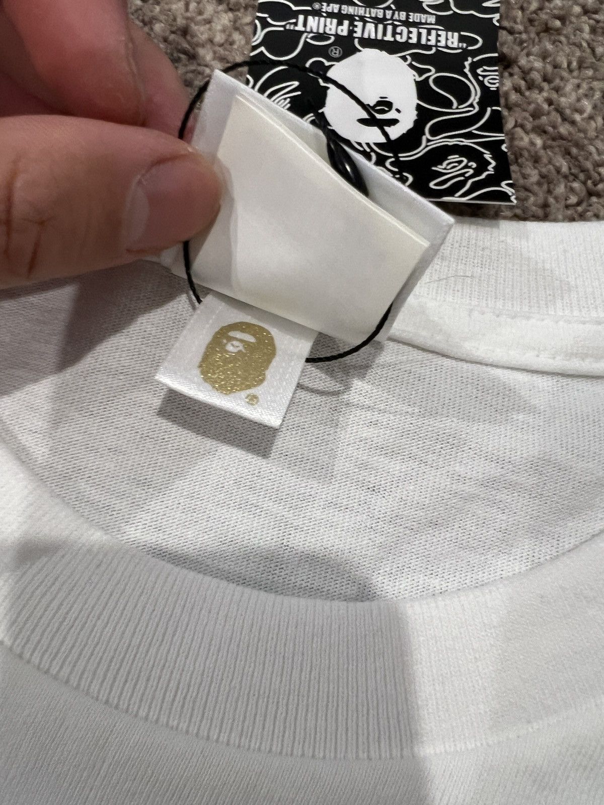 Bape Layered Line Camo NYC Logo Tee Size US XL / EU 56 / 4 - 6 Thumbnail